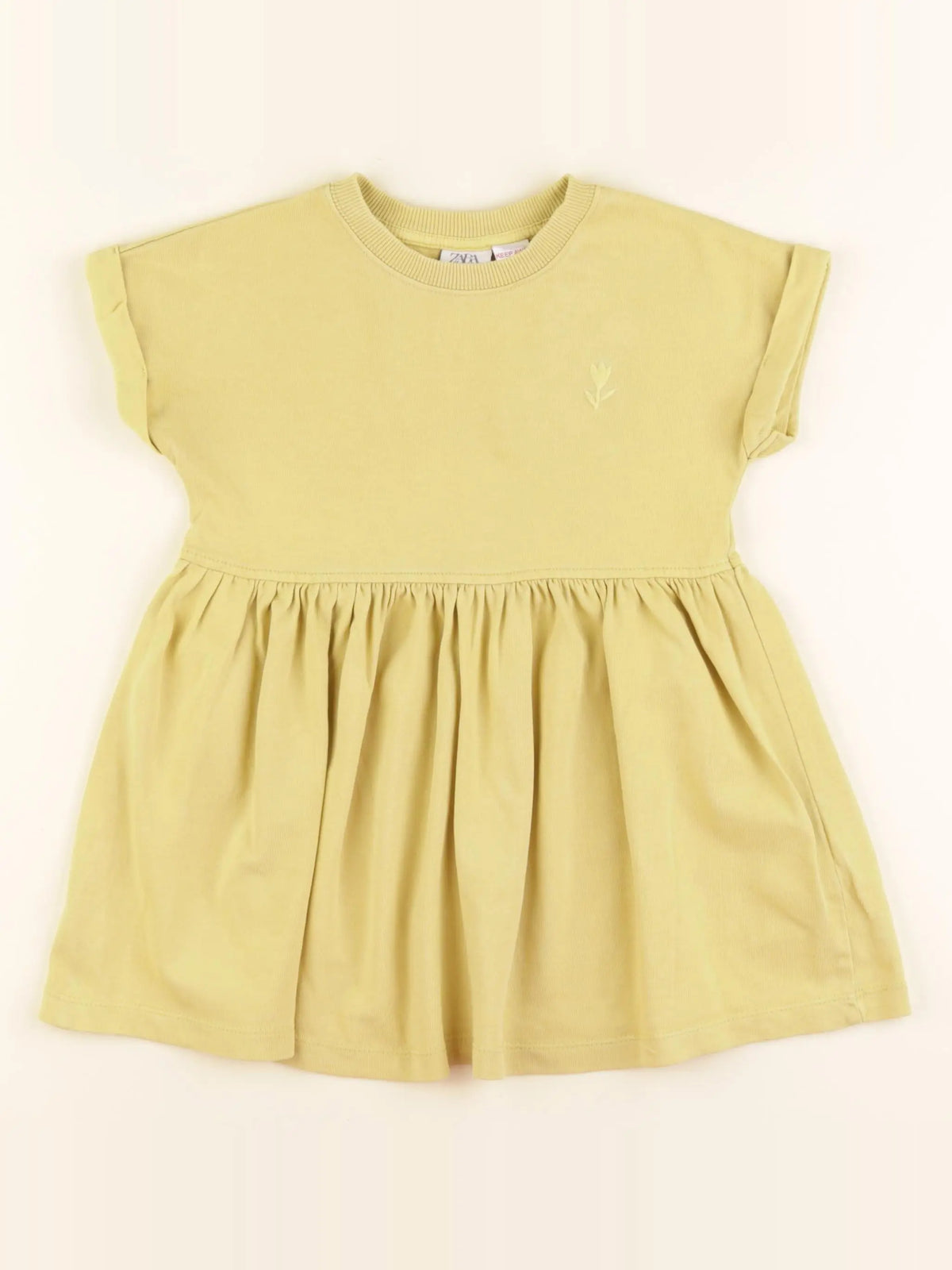 Zara - robe jaune - 2 ans