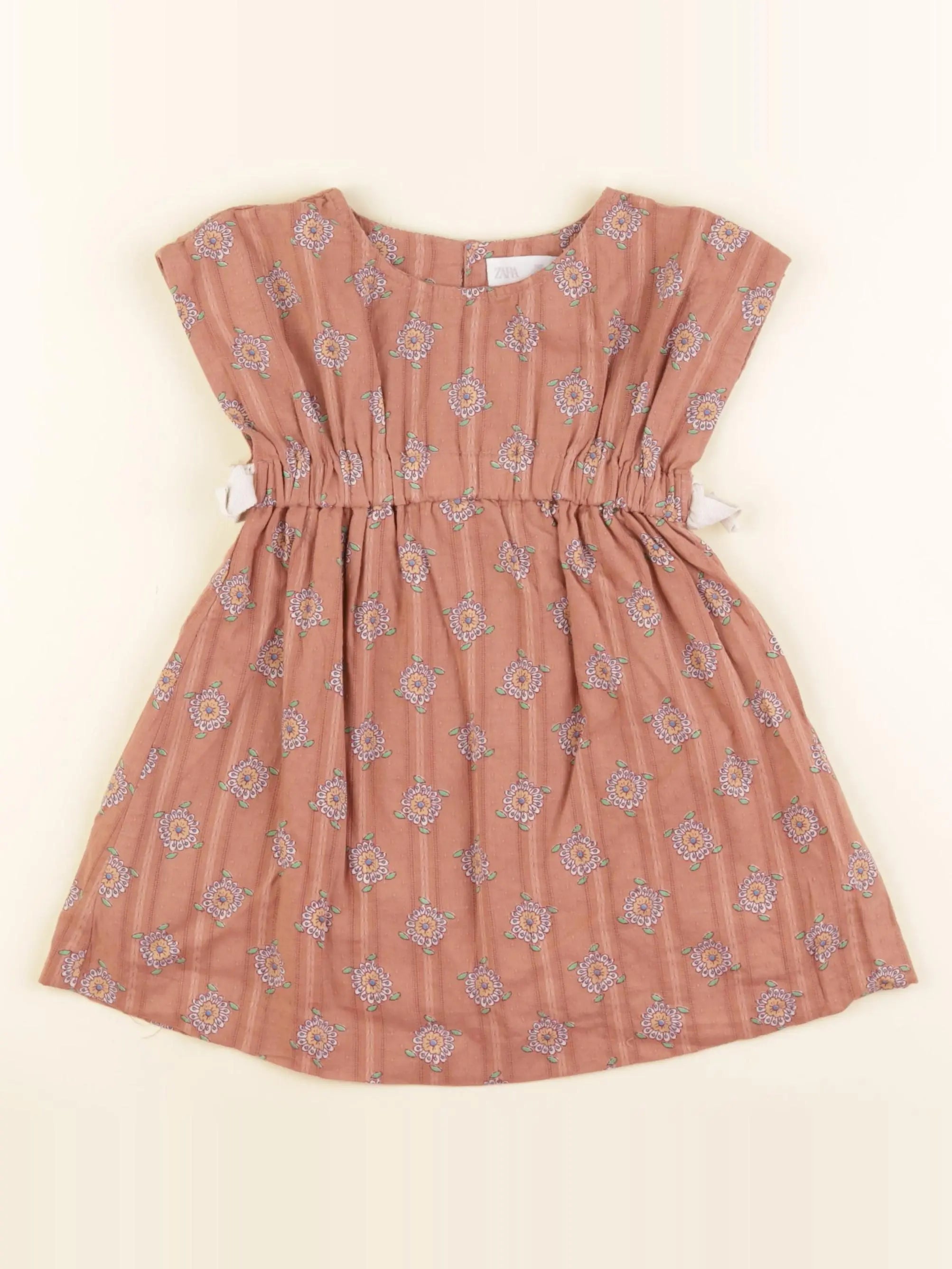 Zara - robe marron - 2 ans