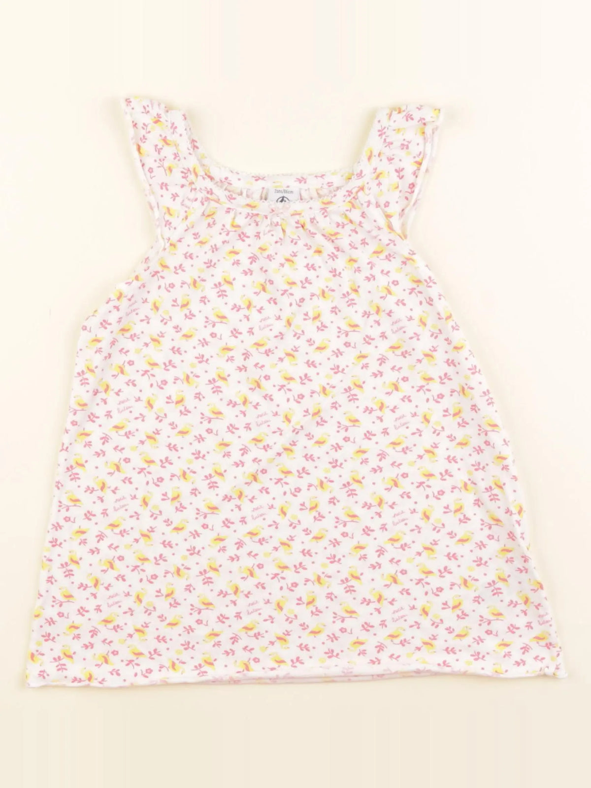 Petit Bateau - pyjama coton rose - 2 ans