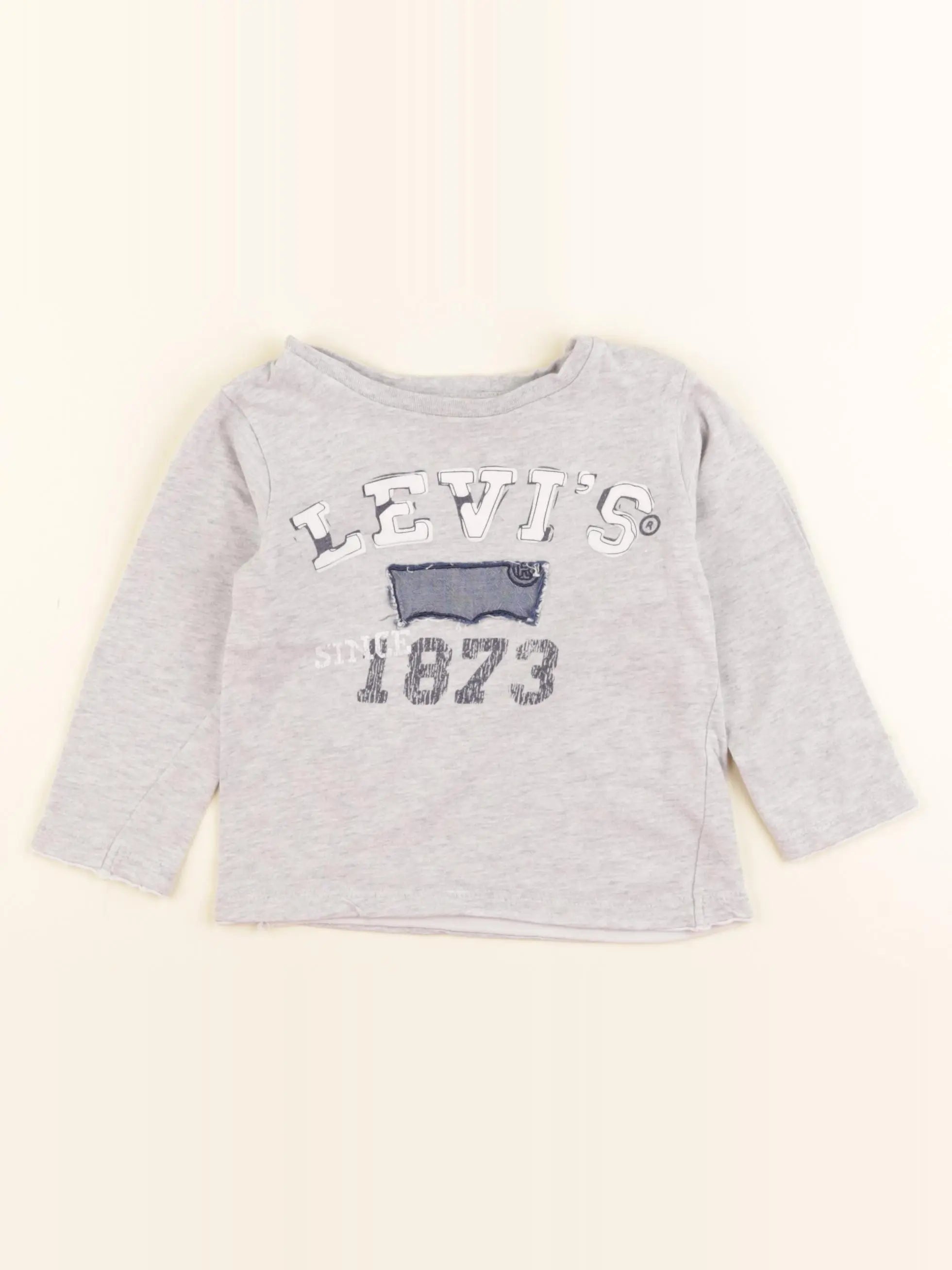 Levi's - tee-shirt gris - 24 mois