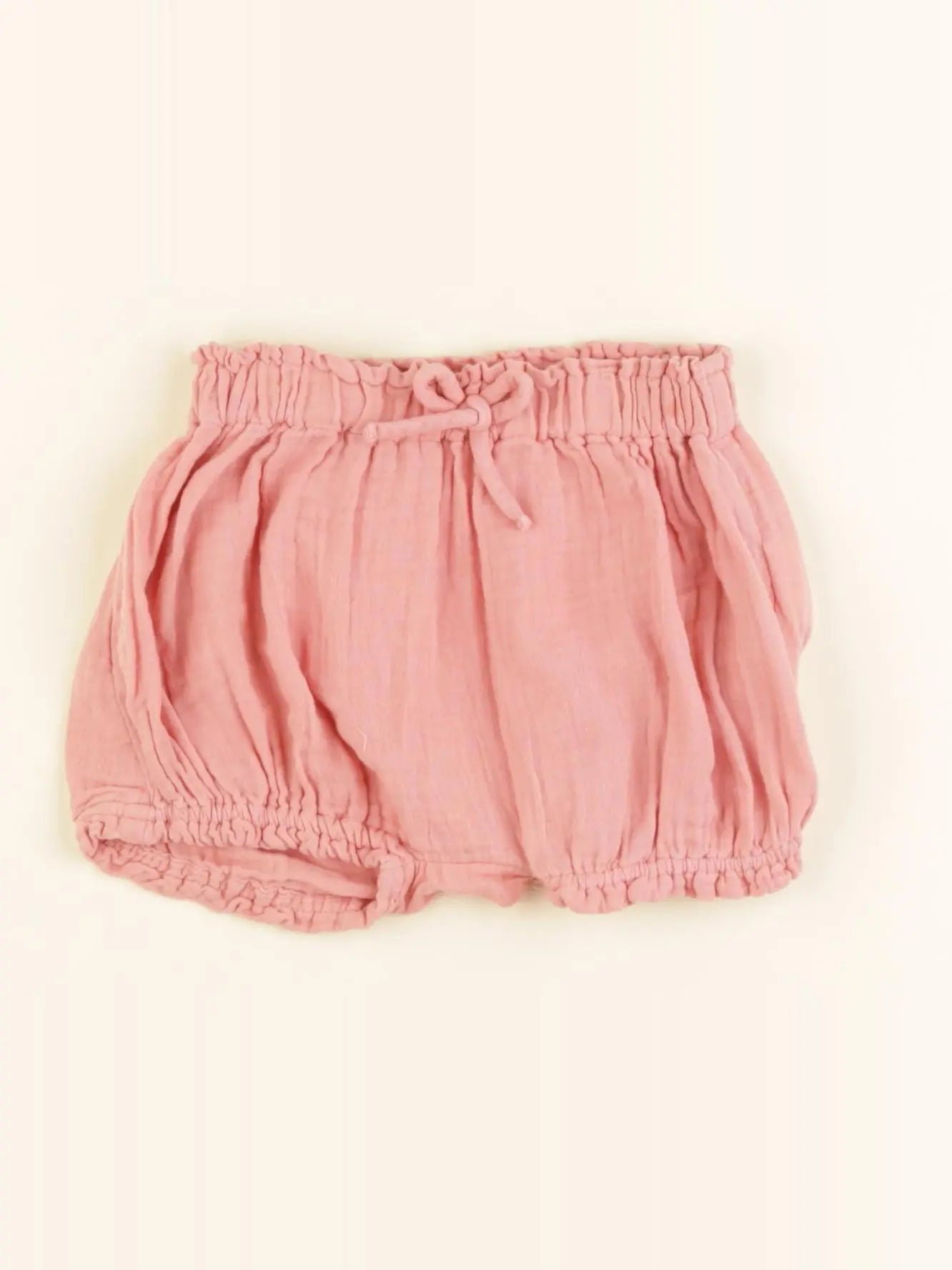Vertbaudet - short rose - 18 mois
