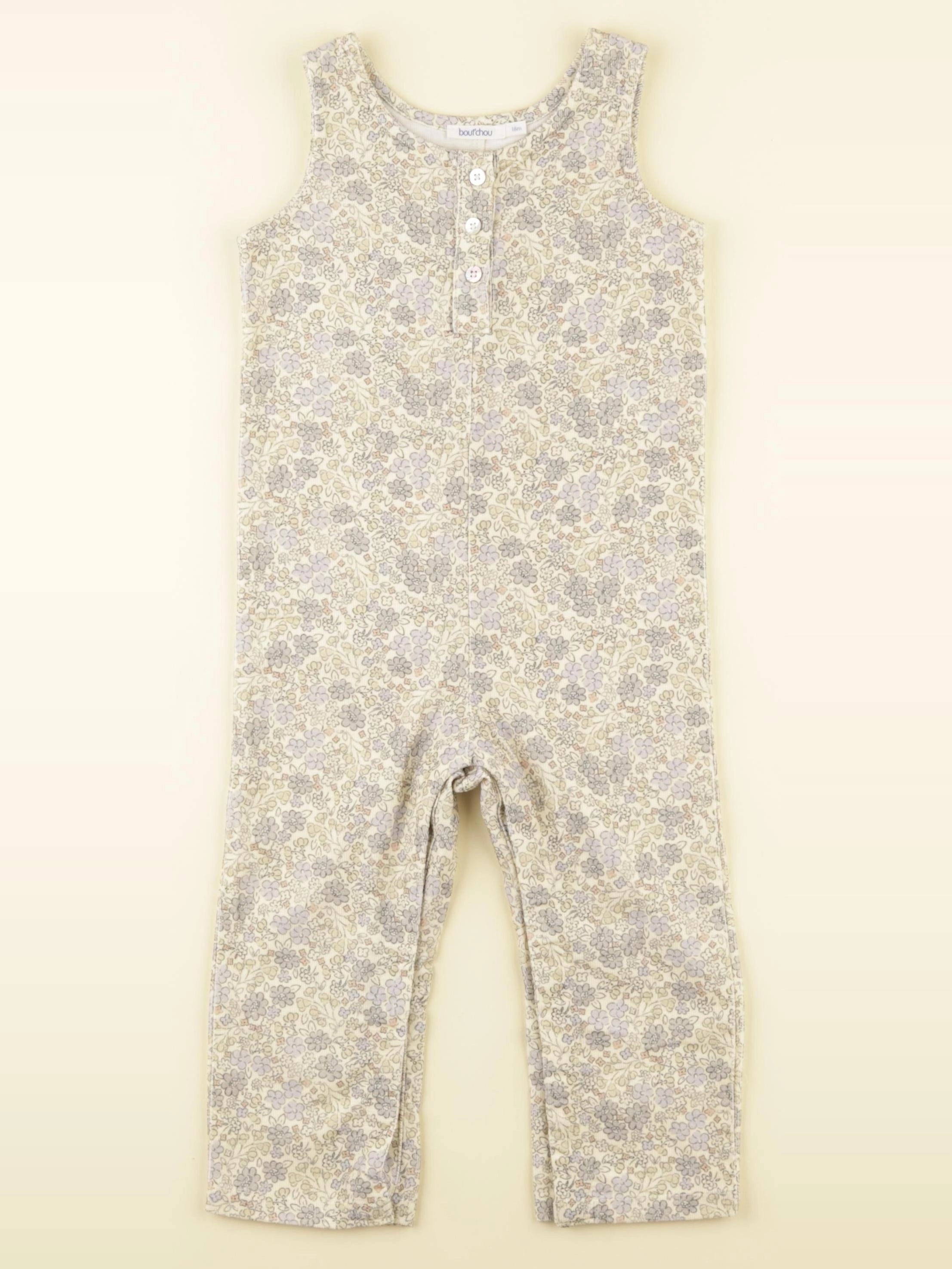 Boutchou - combinaison multicolore - 18 mois