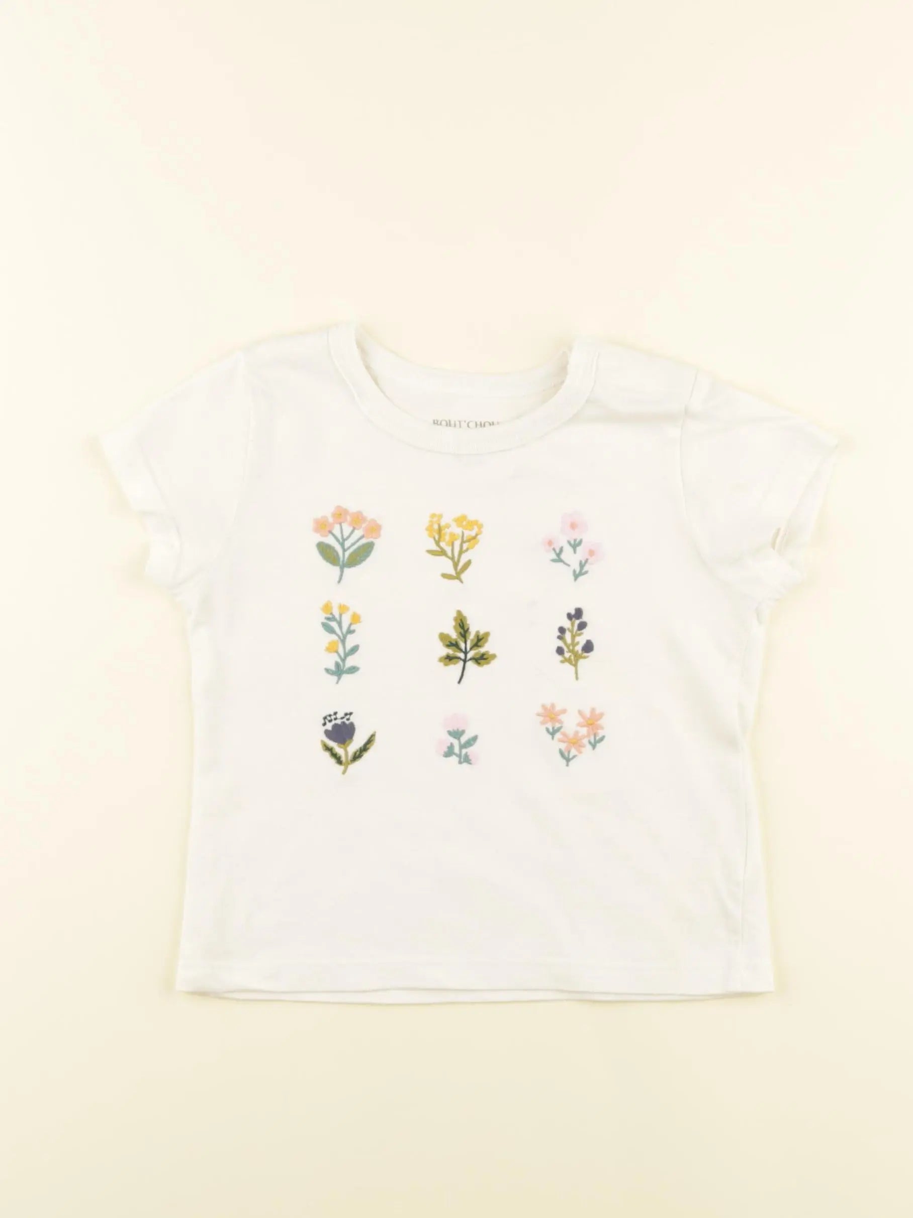 Boutchou - tee-shirt beige - 18 mois