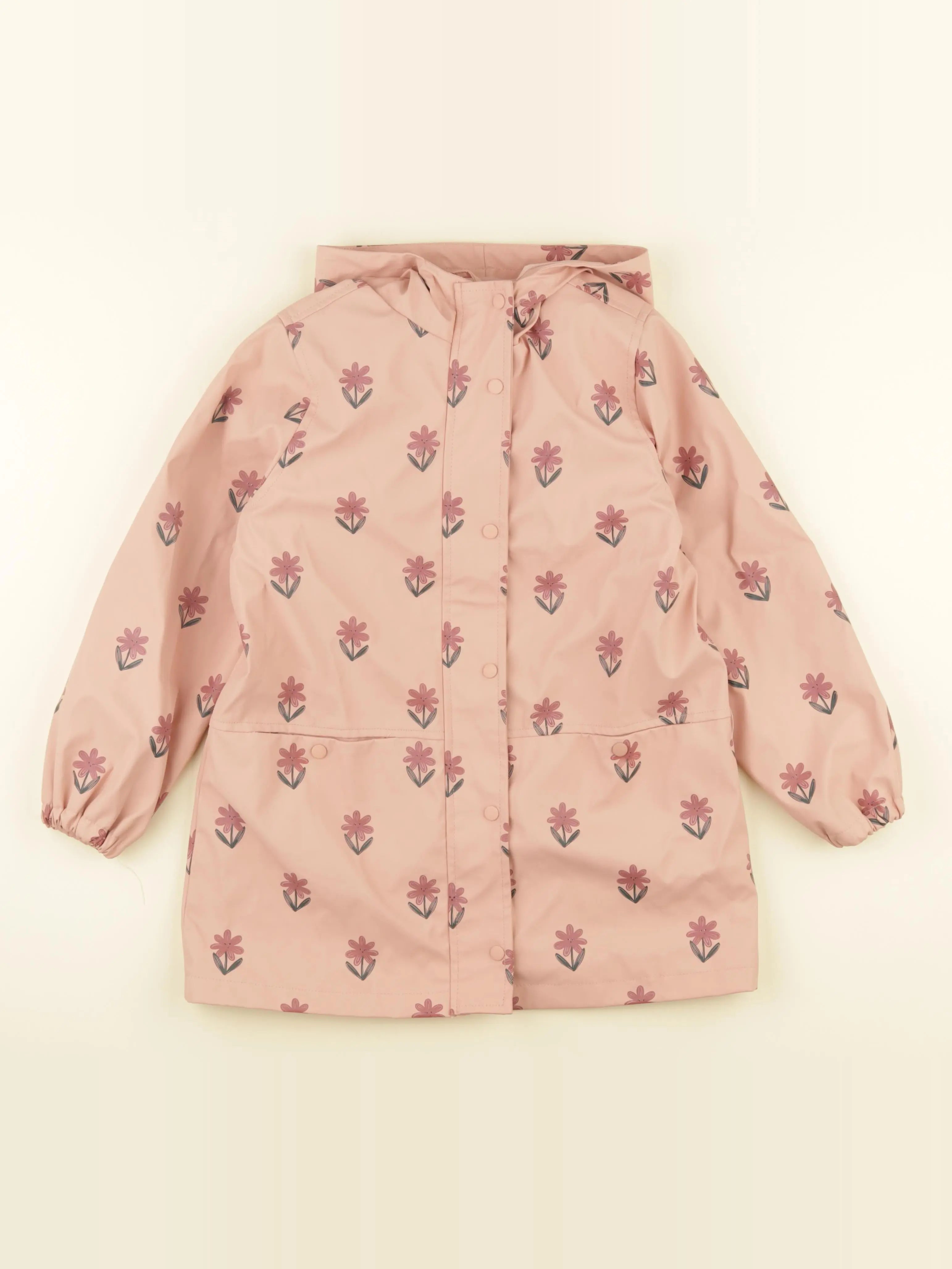 Vertbaudet - imperméable rose - 9 ans