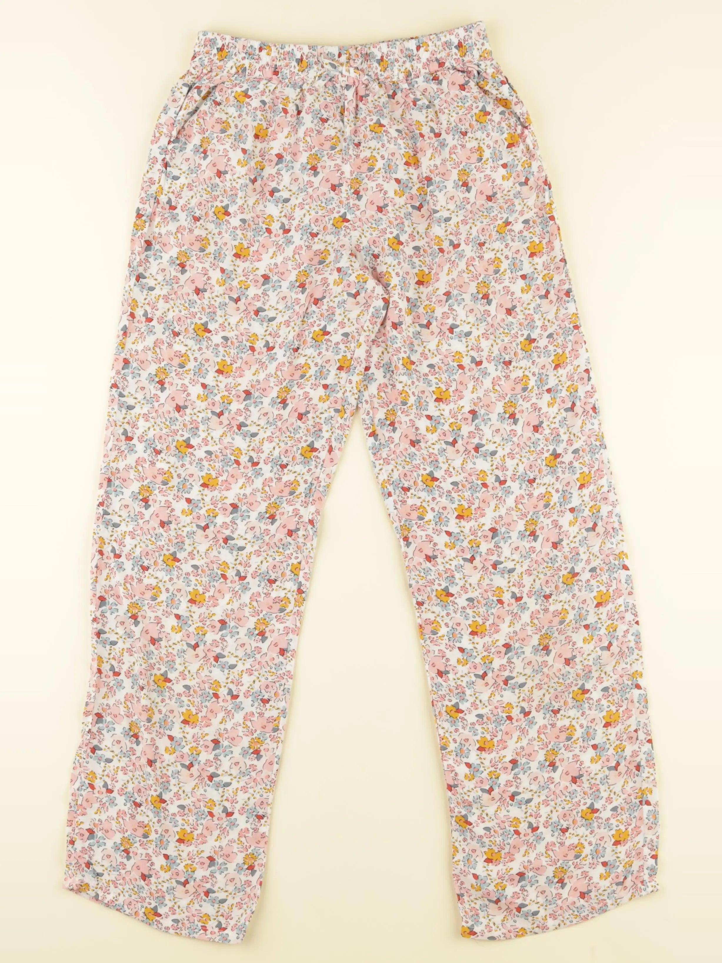 Vertbaudet - pantalon multicolore - 9 ans