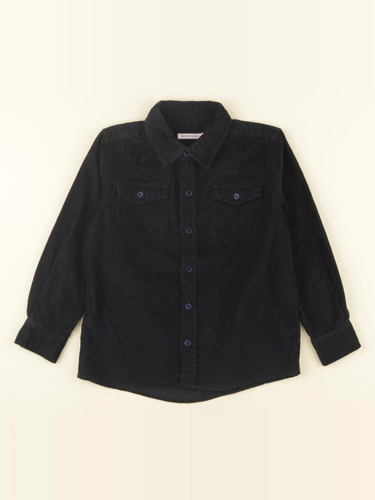 Monoprix - chemise noir - 5 ans