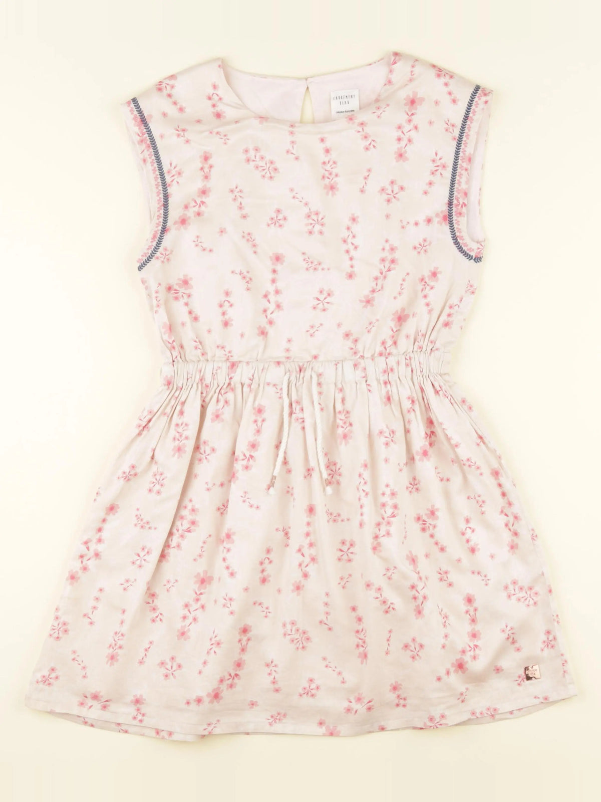 Carrément Beau - robe rose - 10 ans