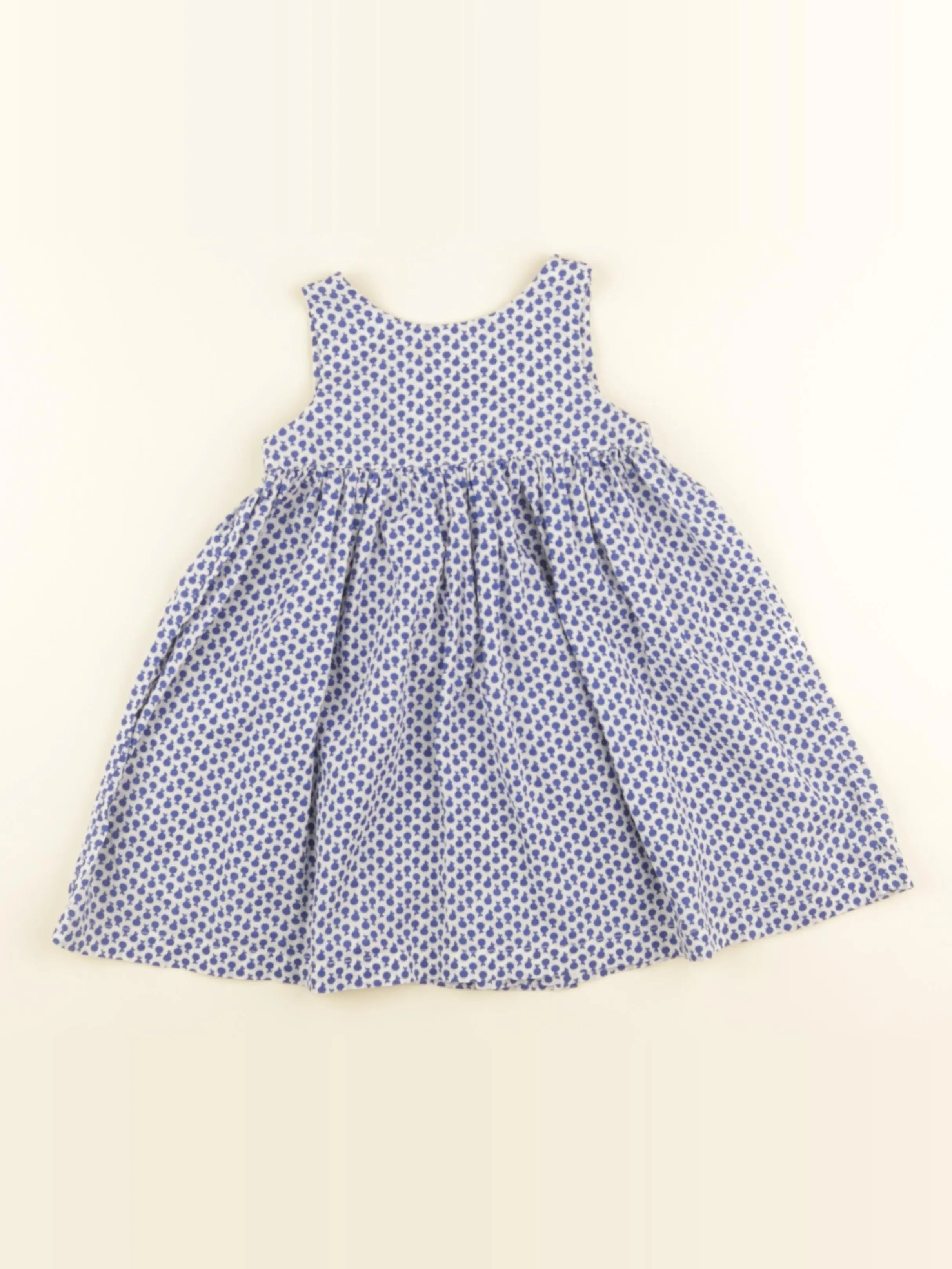 Boutchou - robe bleu - 12 mois