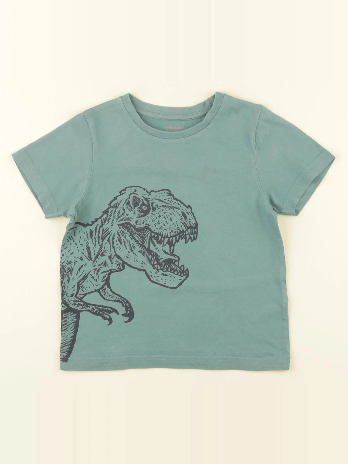 Vertbaudet - tee-shirt vert - 6 ans