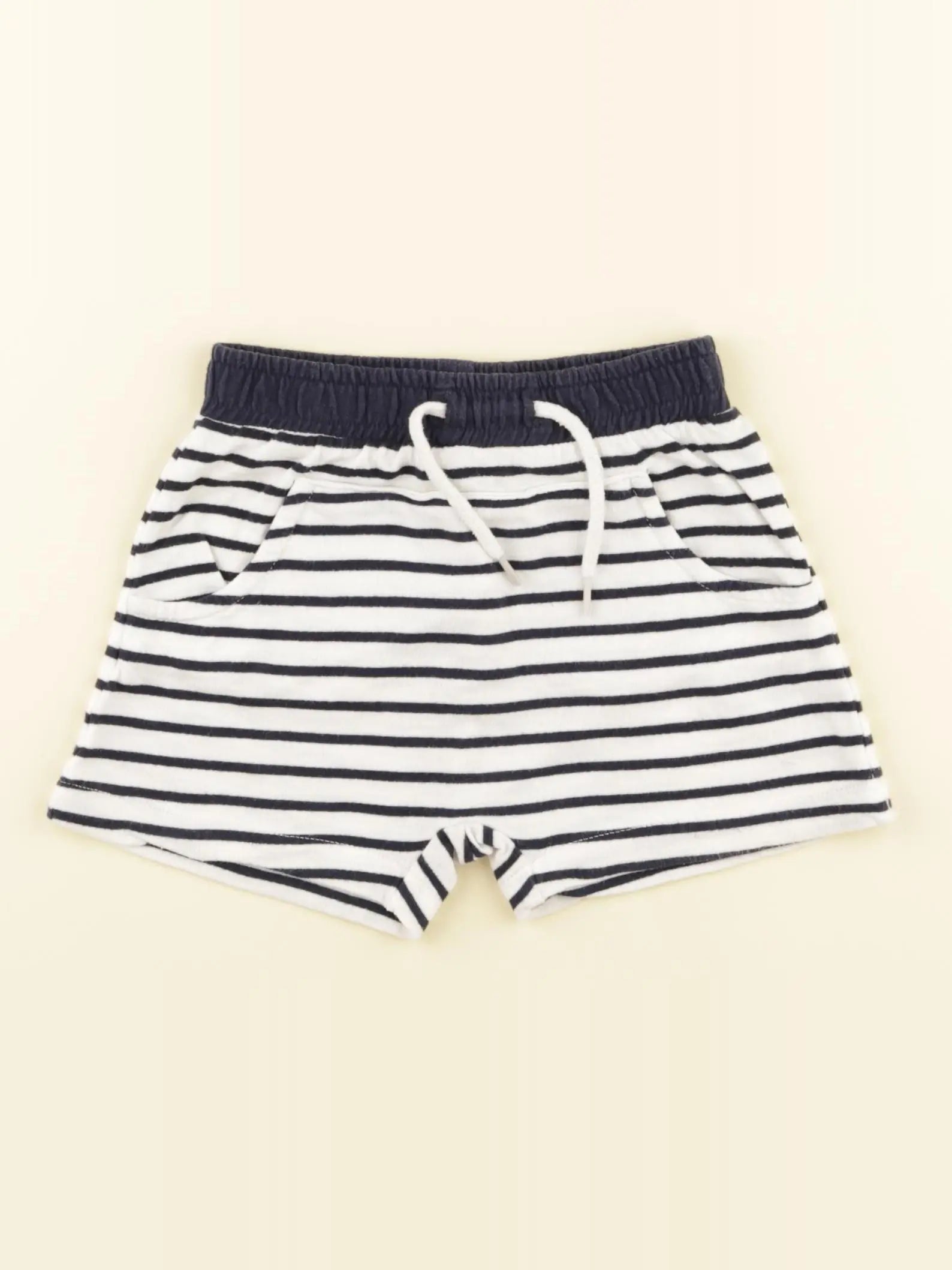 Vertbaudet - short blanc - 18 mois