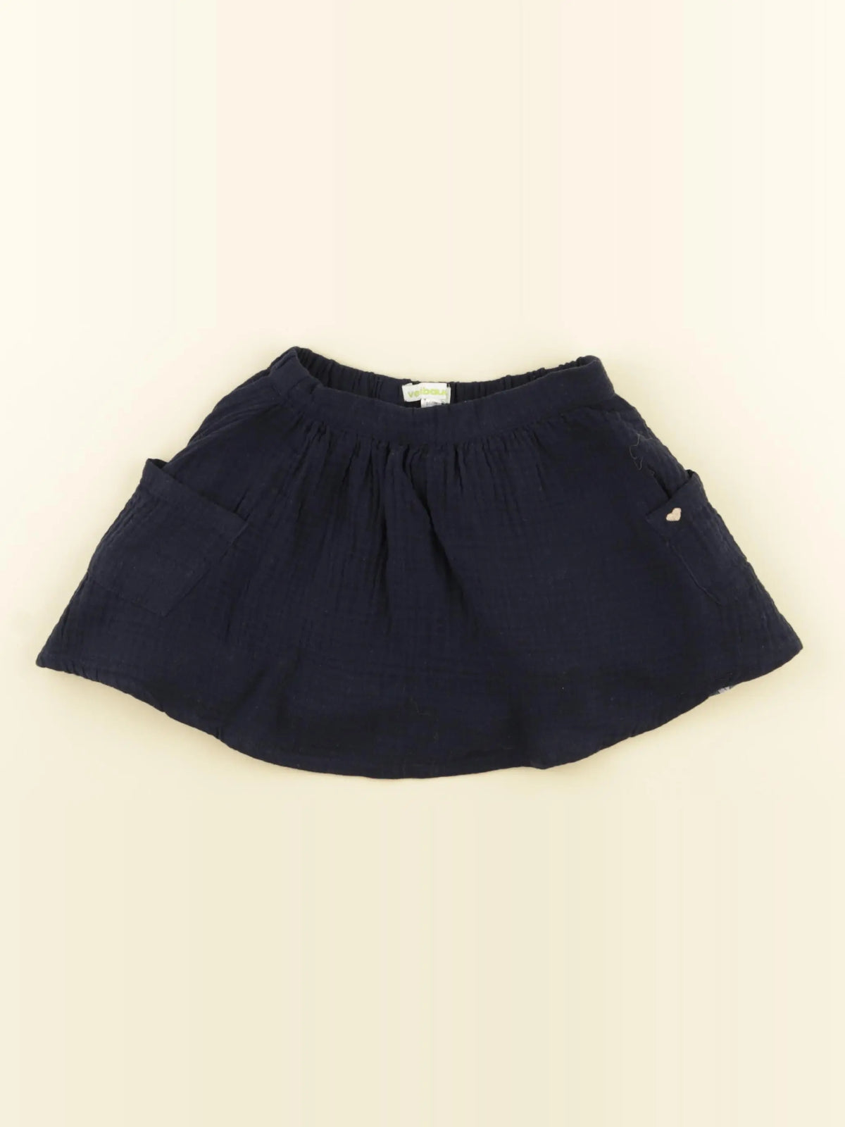 Vertbaudet - jupe bleu - 2 ans