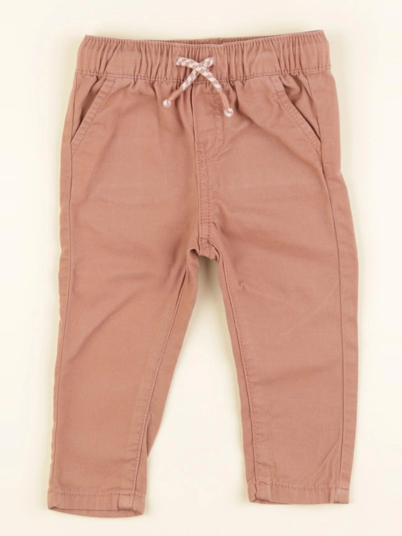 Vertbaudet - pantalon marron - 6 mois