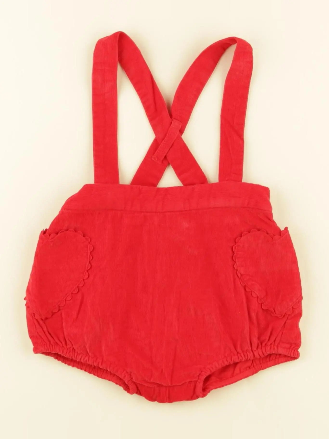 Jacadi - bloomer rouge - 6 mois