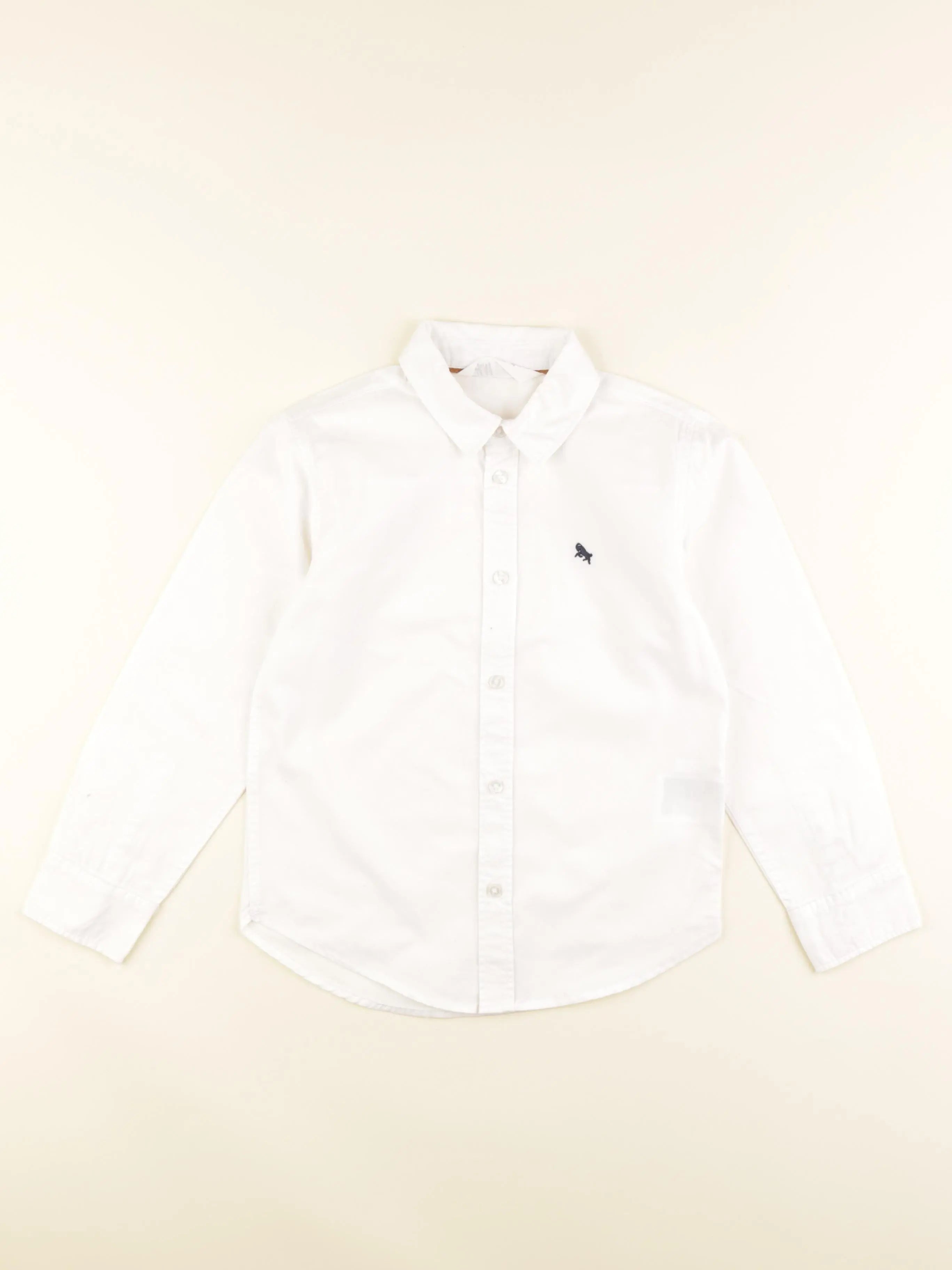 H&M - chemise blanc - 5/6 ans