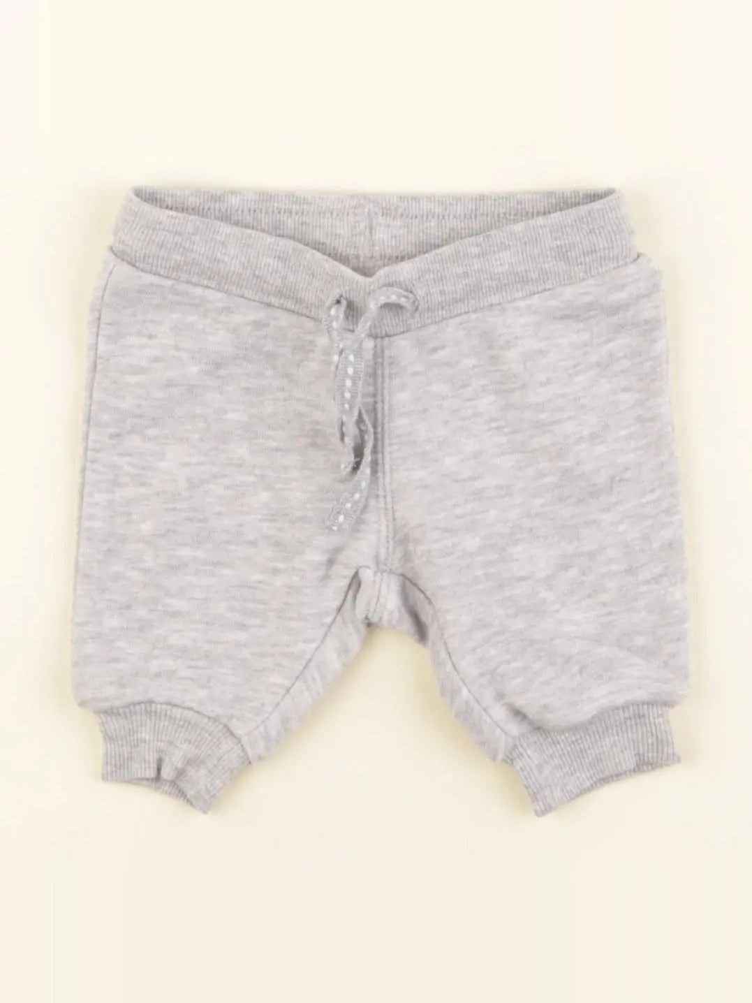 H&M - pantalon gris - 0/1 mois