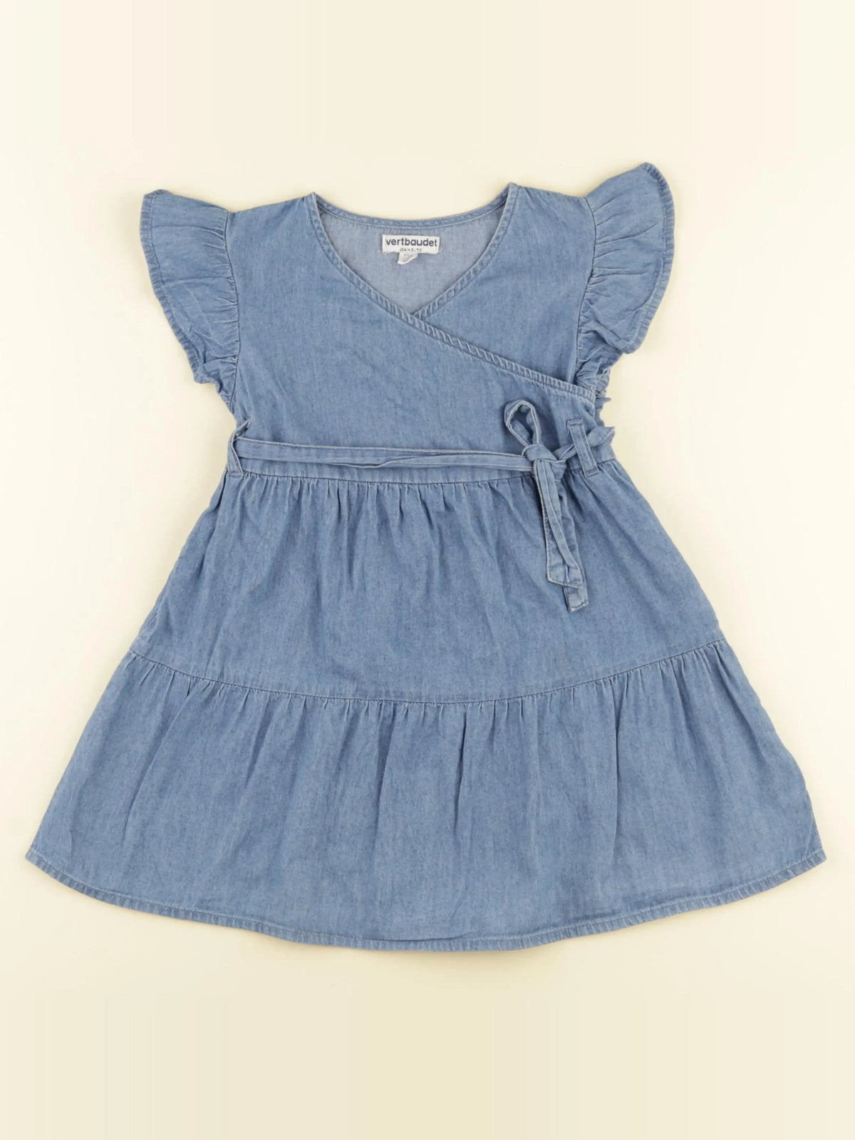 Vertbaudet - robe bleu - 3 ans