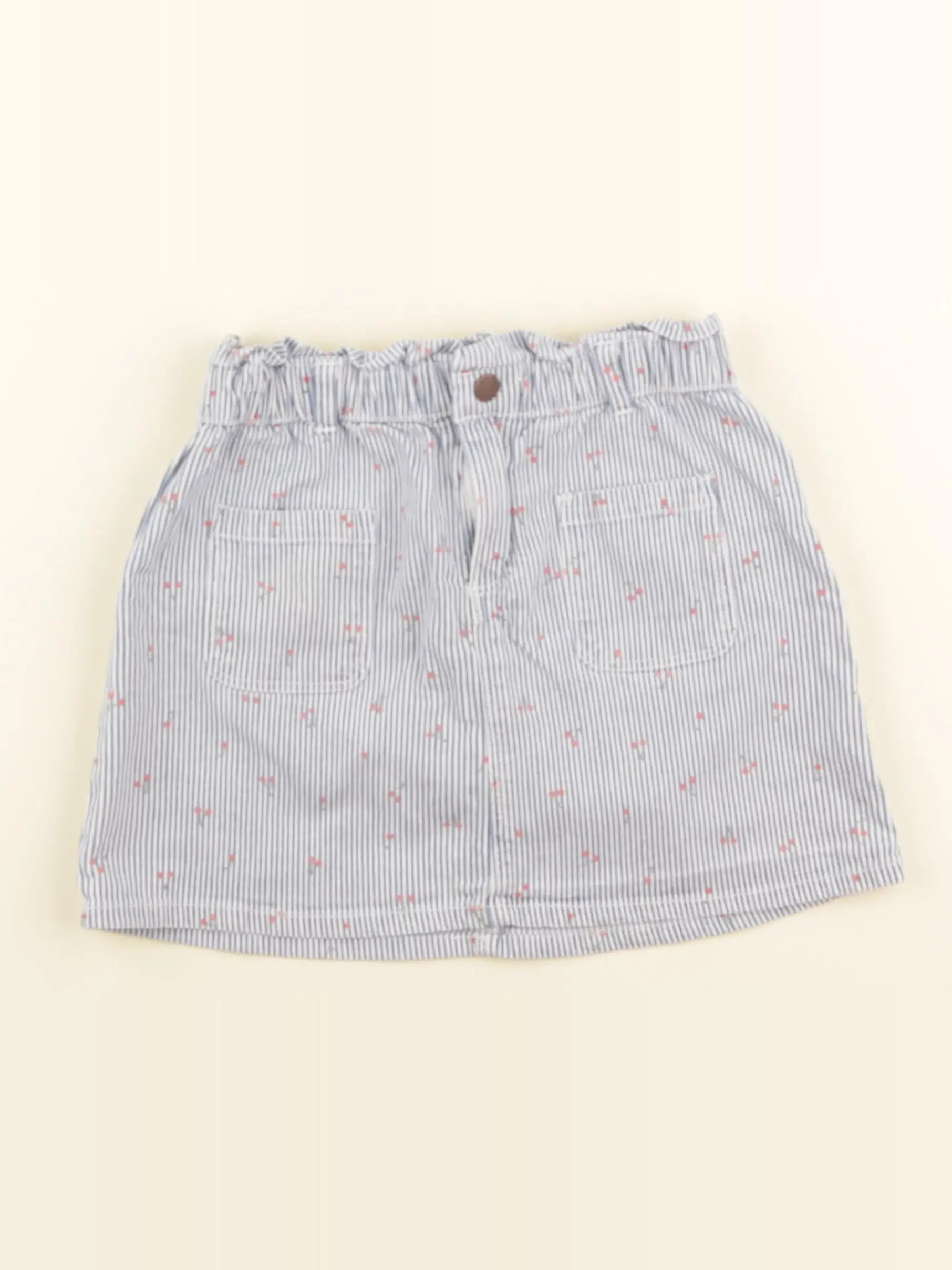 Vertbaudet - jupe bleu - 7 ans