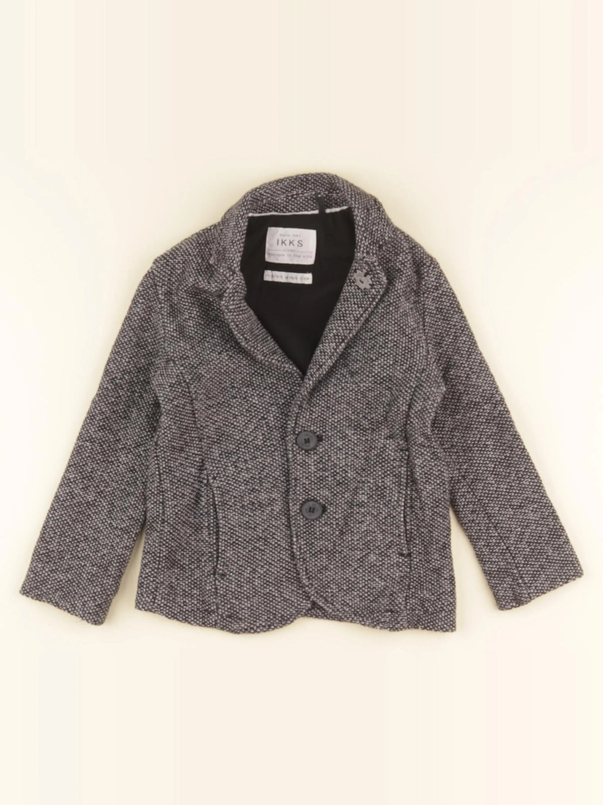 IKKS - veste noir - 4 ans