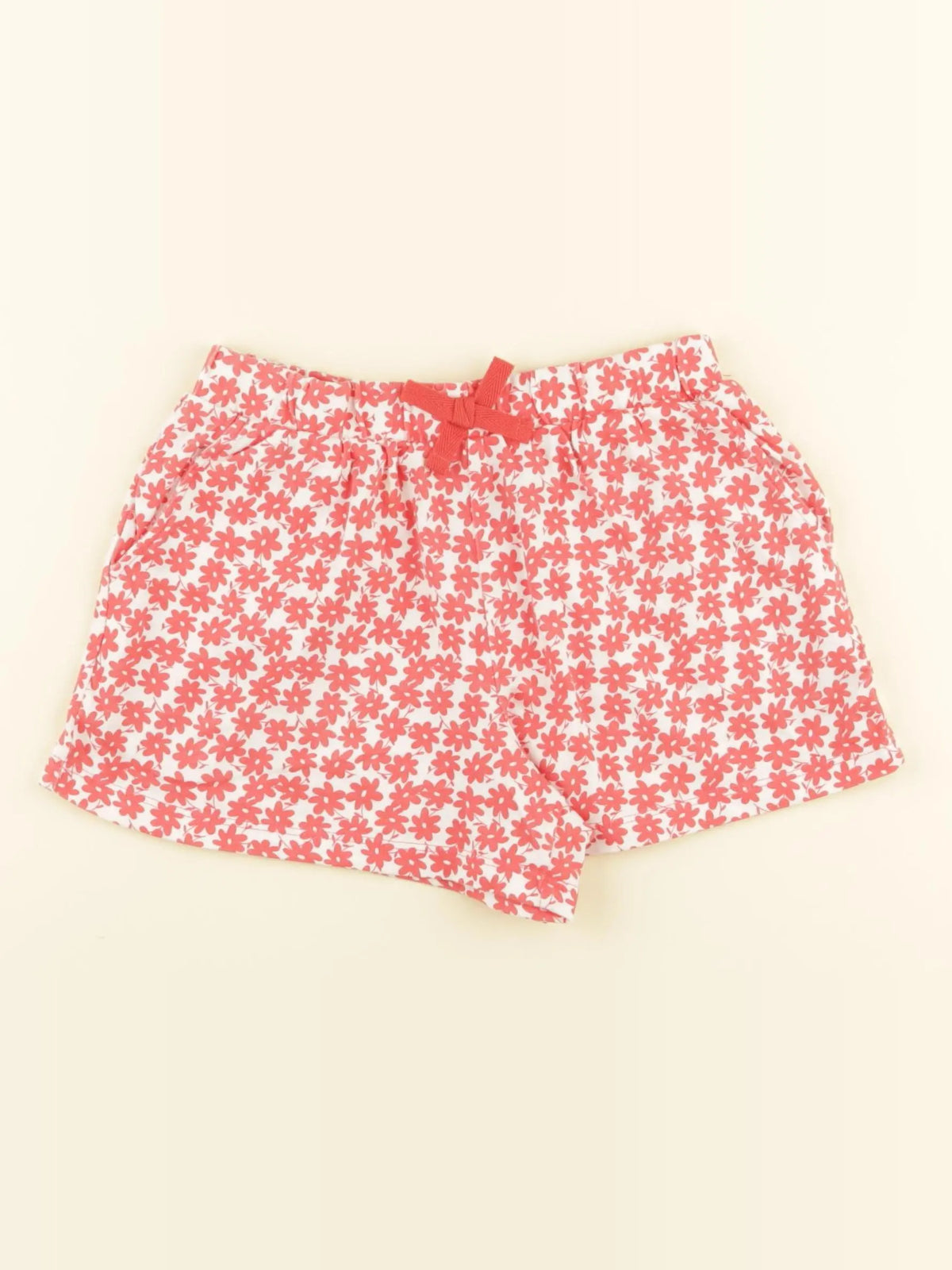 La Redoute - short rouge - 6 ans