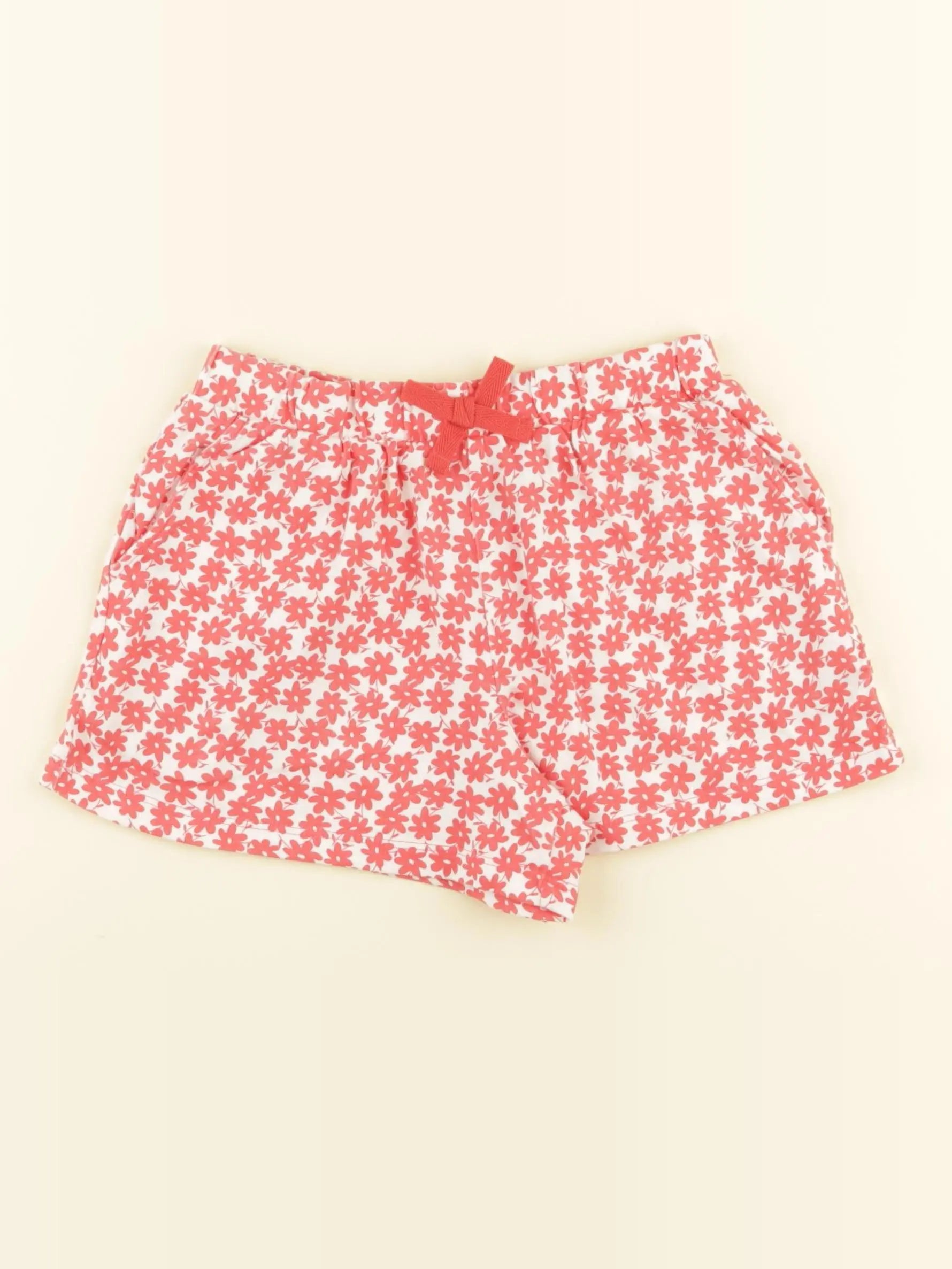 La Redoute - short rouge - 6 ans