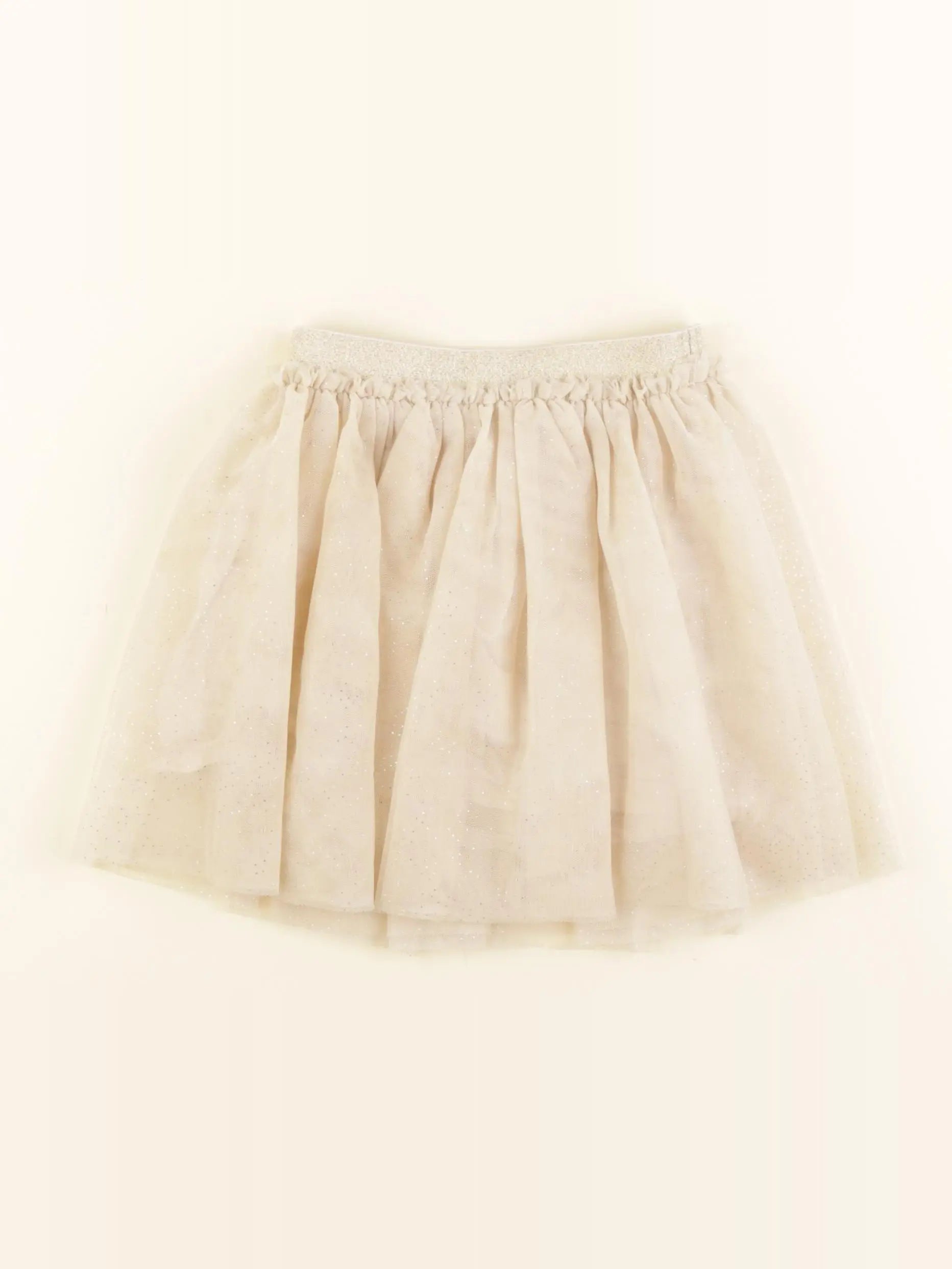 Vertbaudet - jupe beige - 36 mois