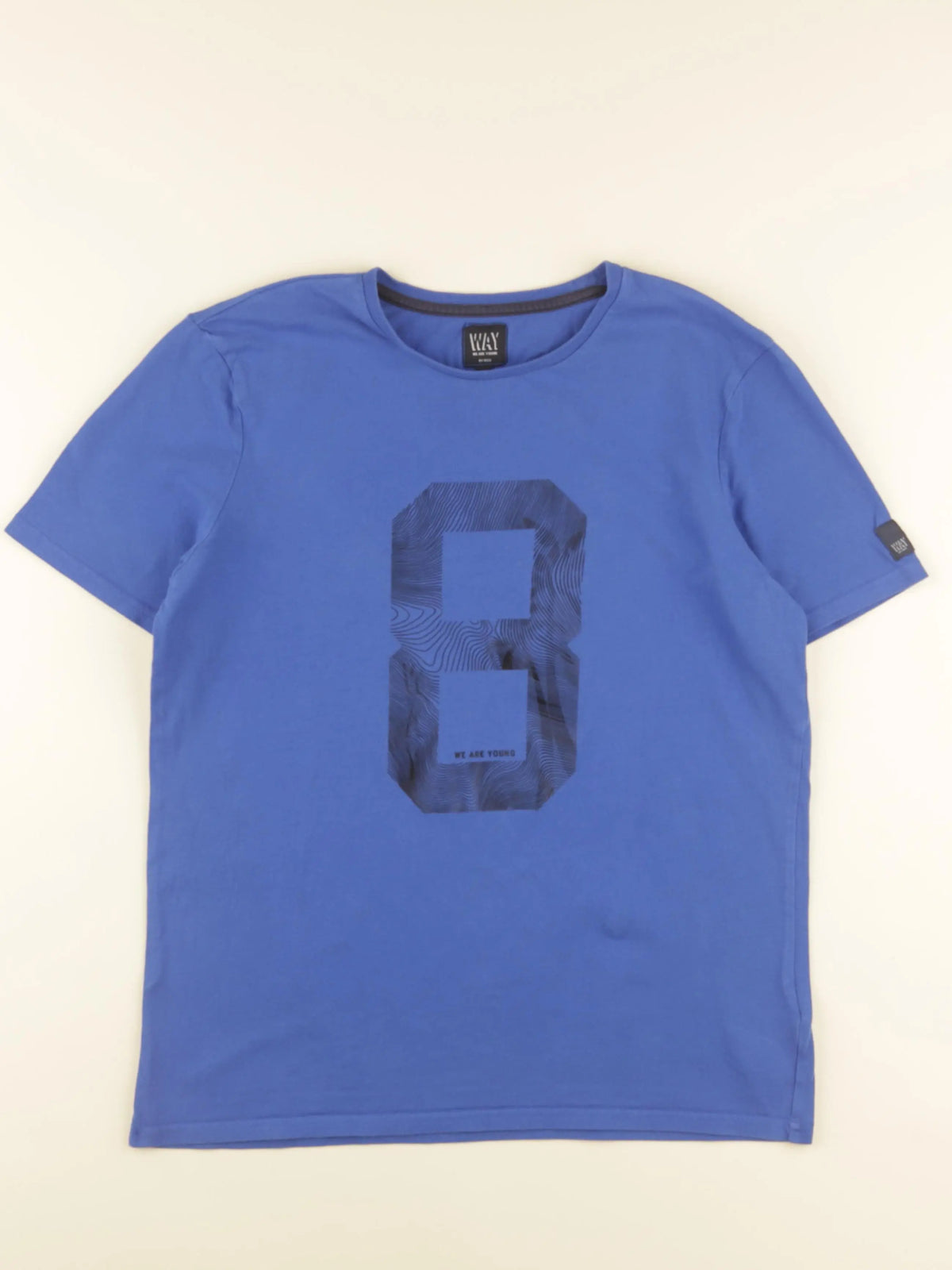 IKKS - tee-shirt bleu - 16 ans
