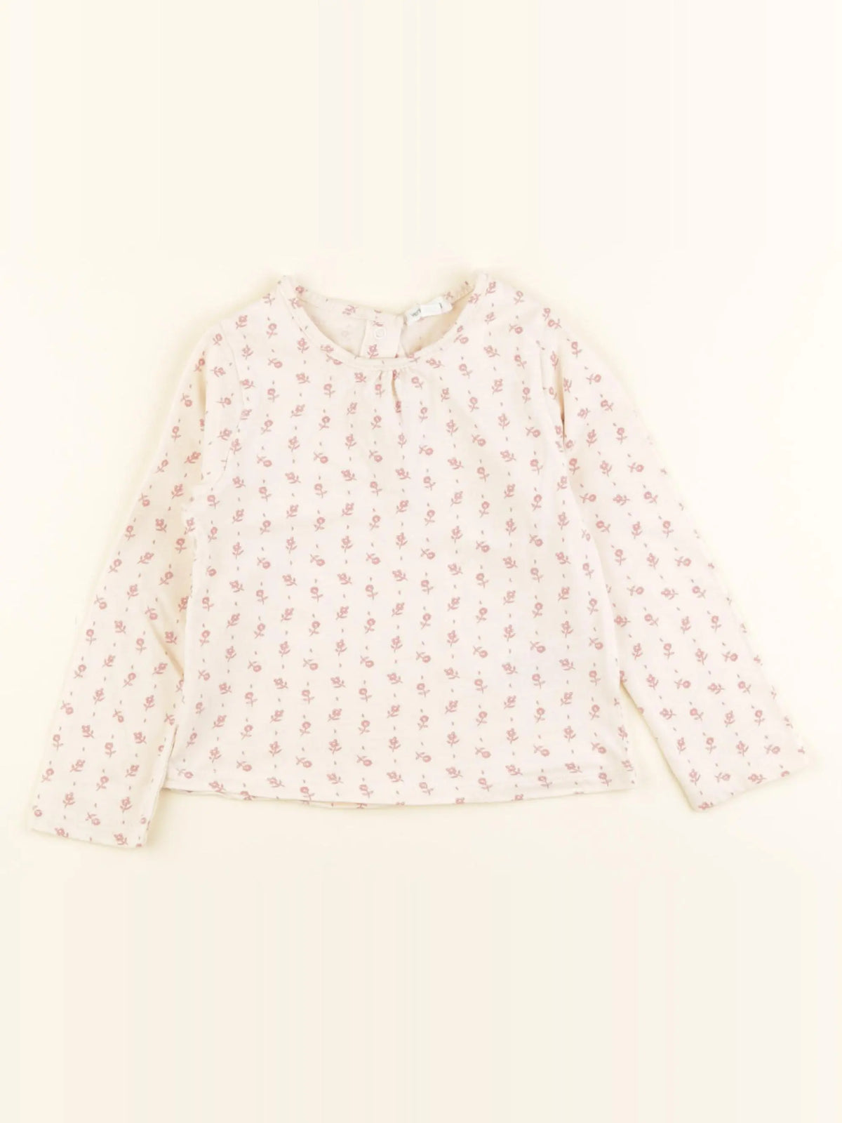 Vertbaudet - tee-shirt rose - 24 mois