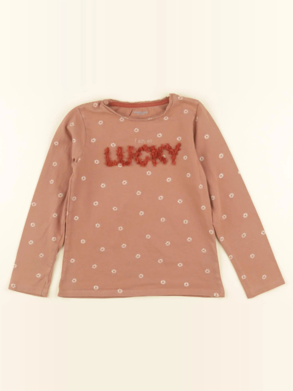 Vertbaudet - tee-shirt rose - 8 ans