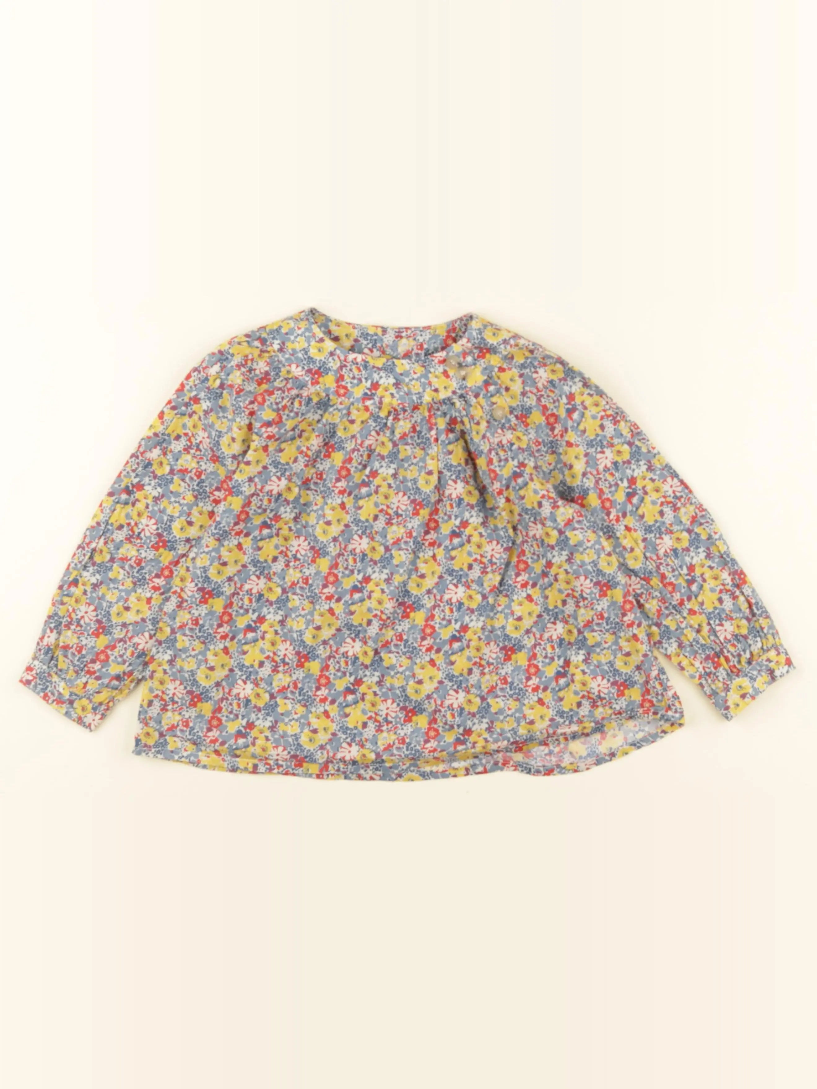 Bonton - blouse multicolore - 4 ans