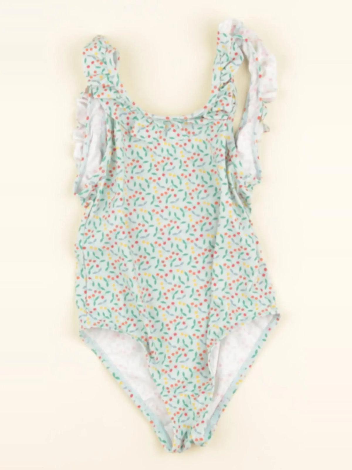 Monoprix - maillot de bain vert - 4 ans