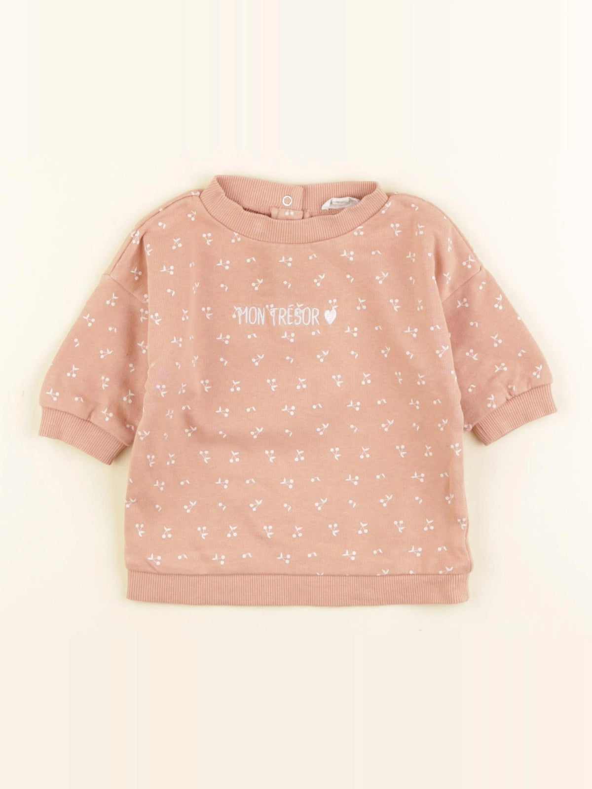 Vertbaudet - robe rose - 3 mois