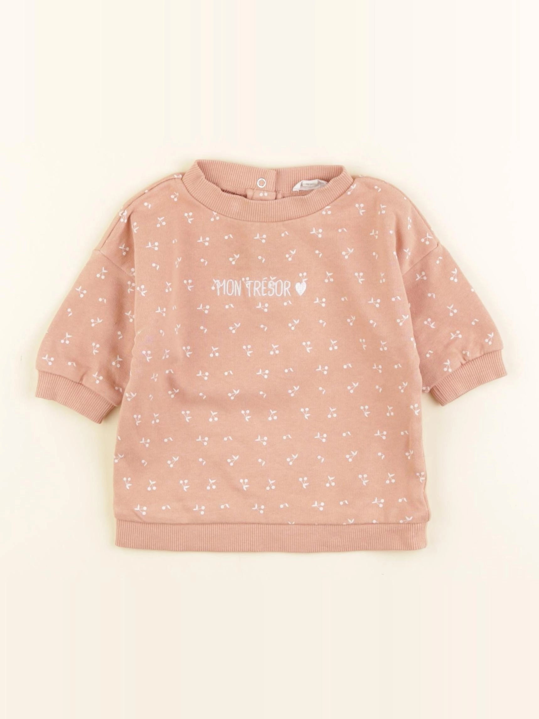 Vertbaudet - robe rose - 3 mois