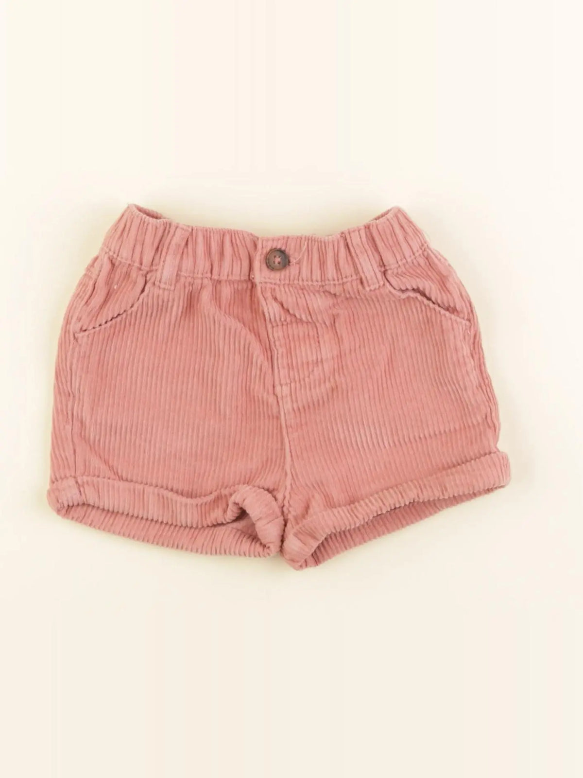 Vertbaudet - short rose - 6 mois