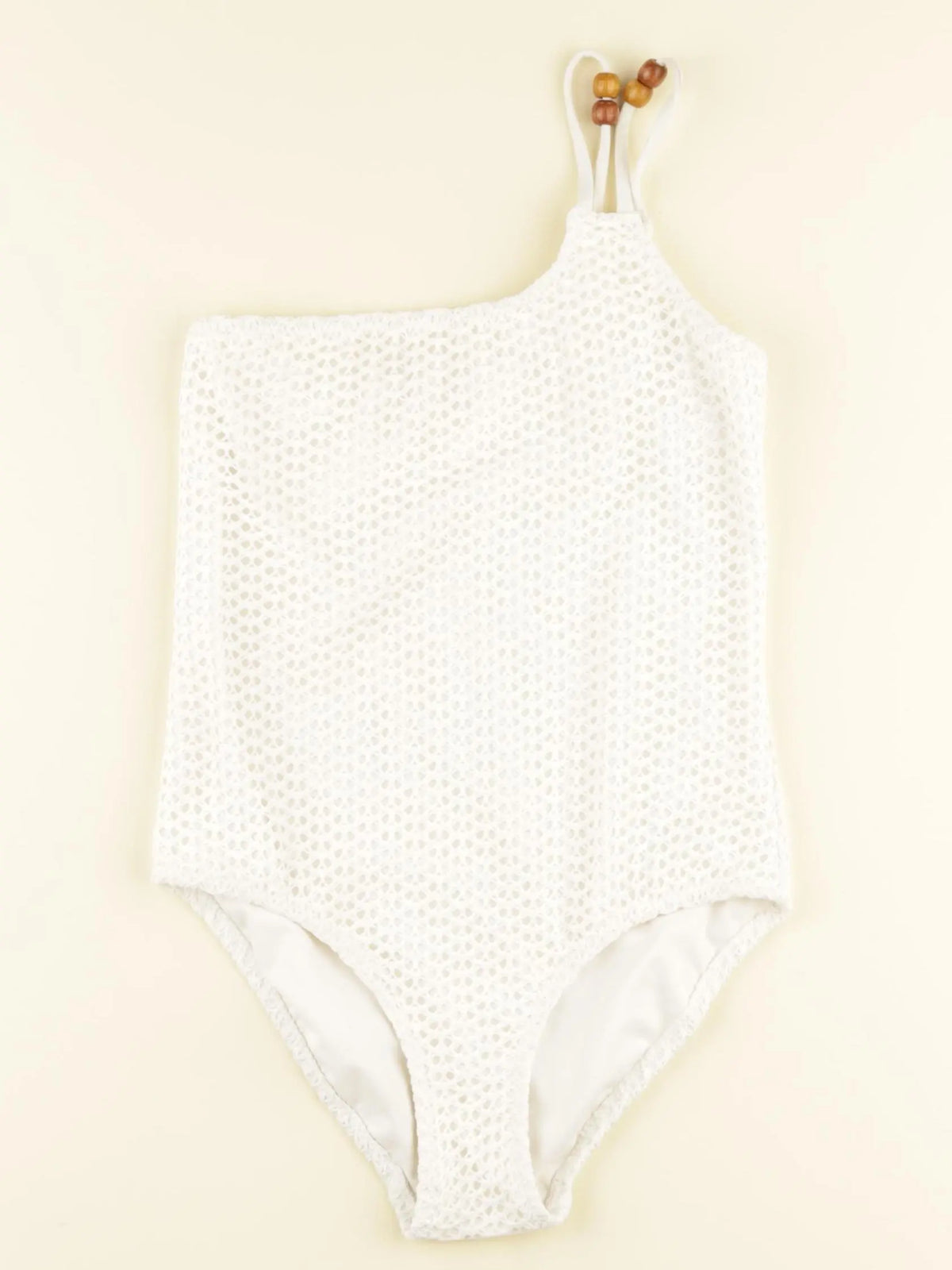 Zara - maillot de bain blanc - 8/9 ans