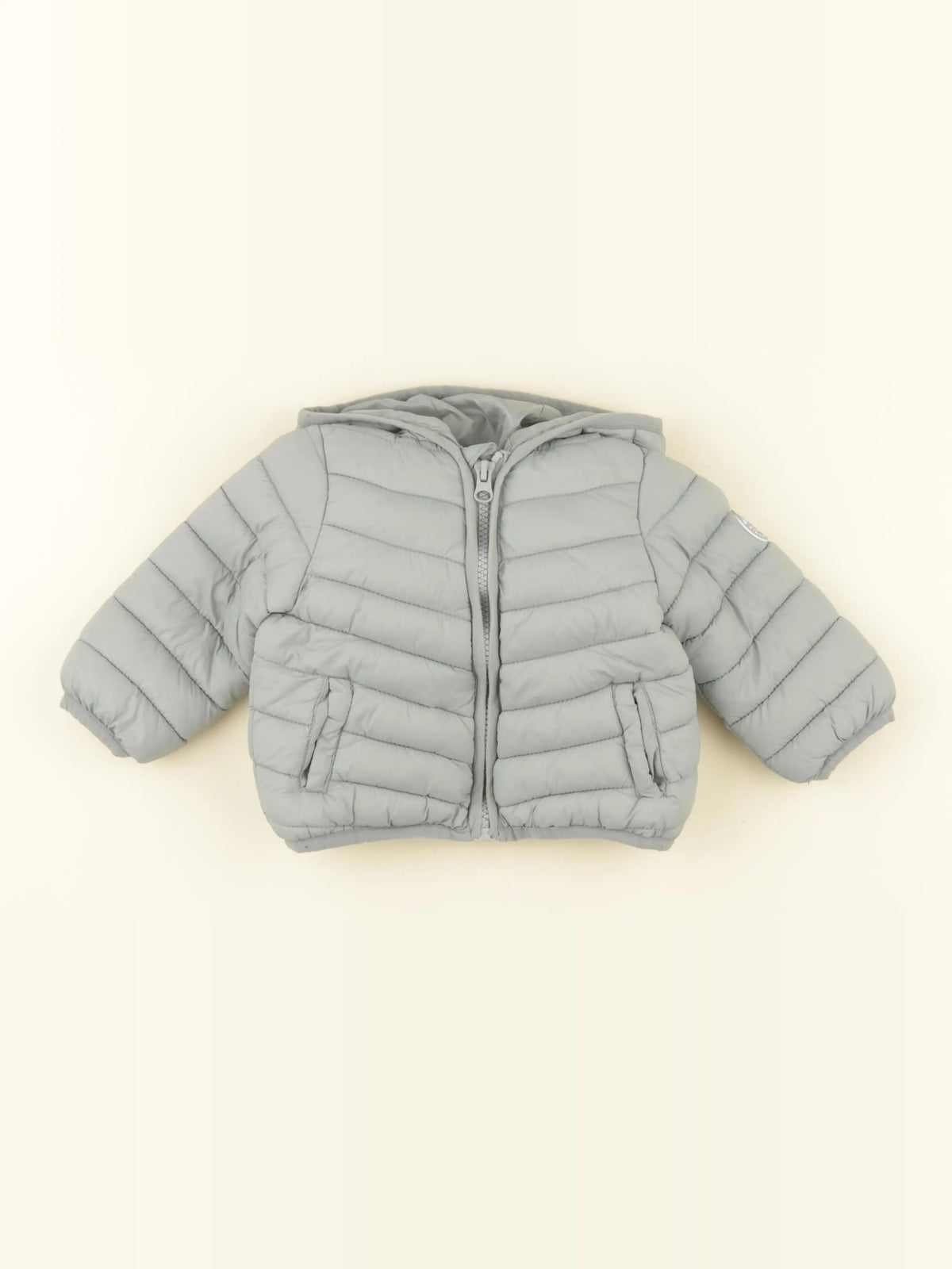 Vertbaudet - doudoune vert - 9 mois