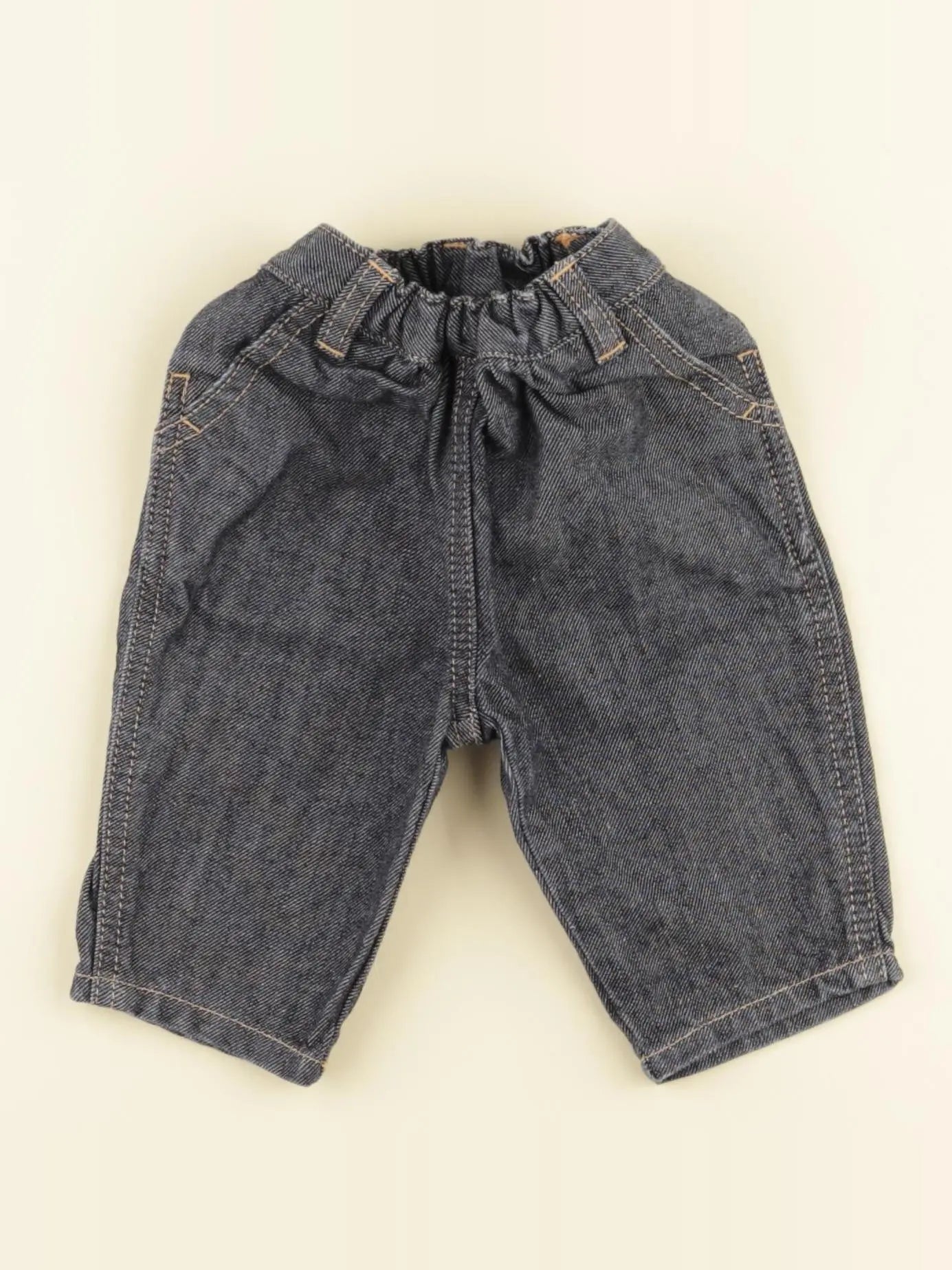 Petit Bateau - jean bleu - 3 mois