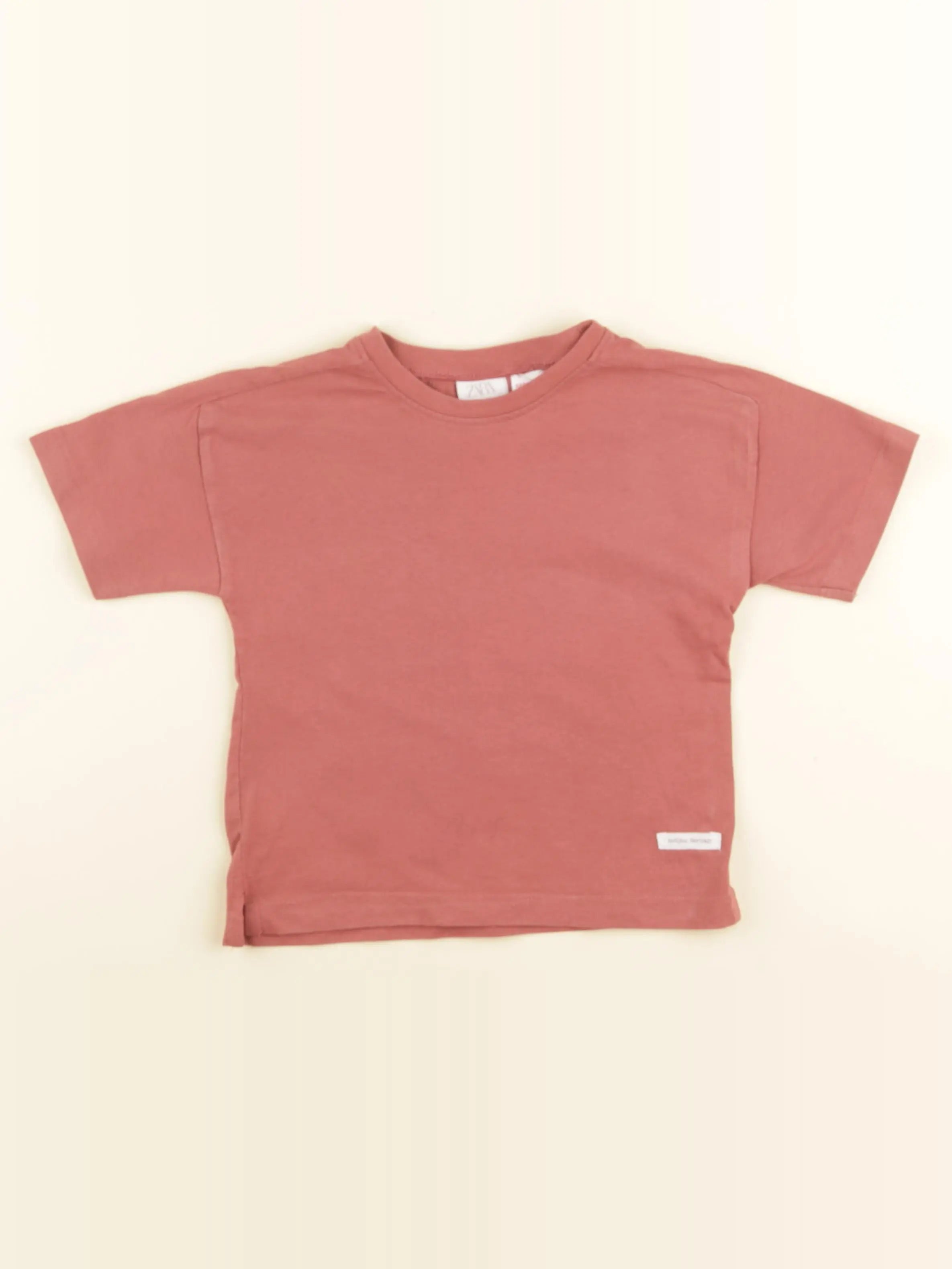 Zara - tee-shirt rouge - 2 ans