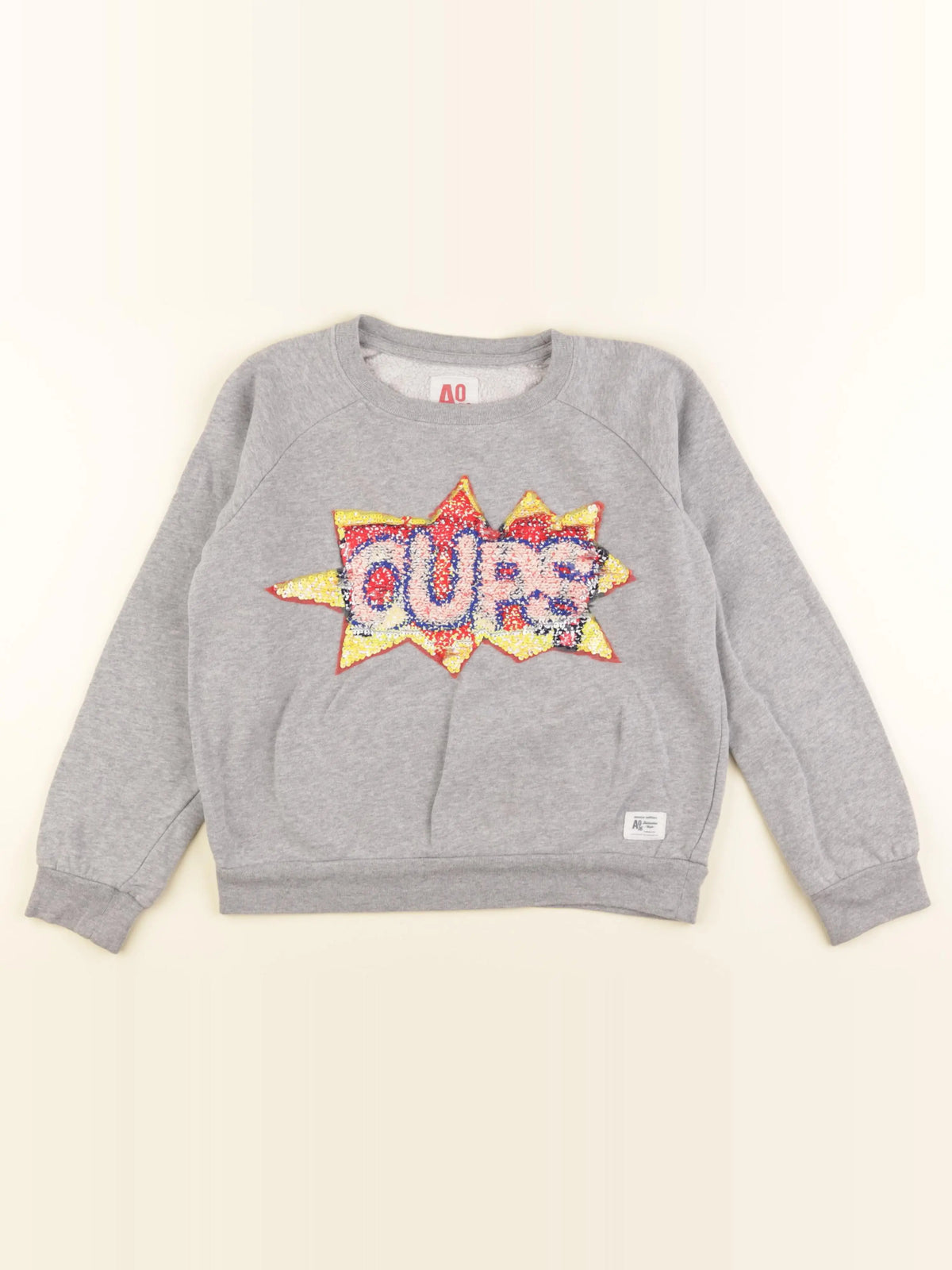 American Outfitters - sweat gris - 12 ans