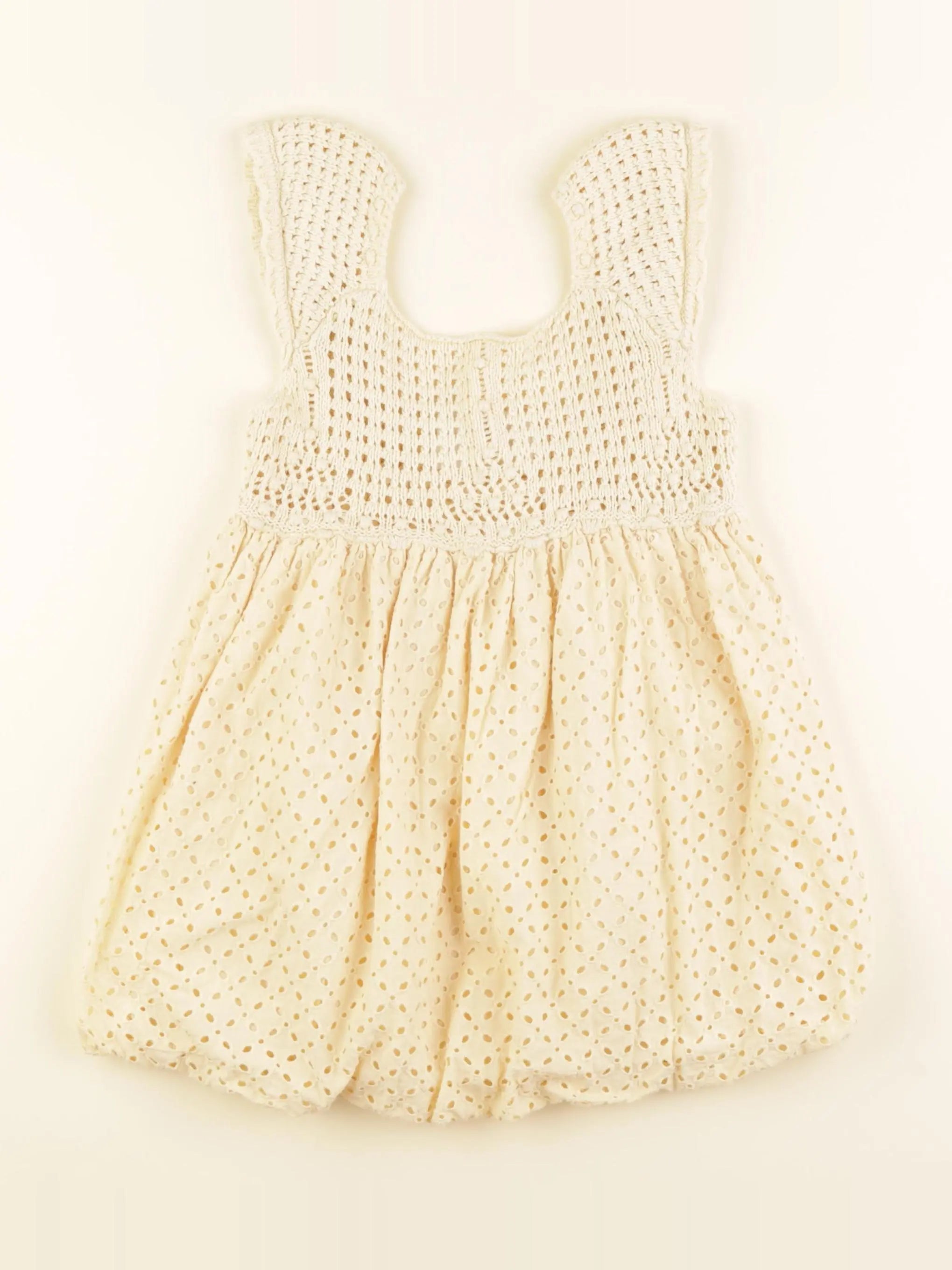 Zara - robe beige - 6/7 ans