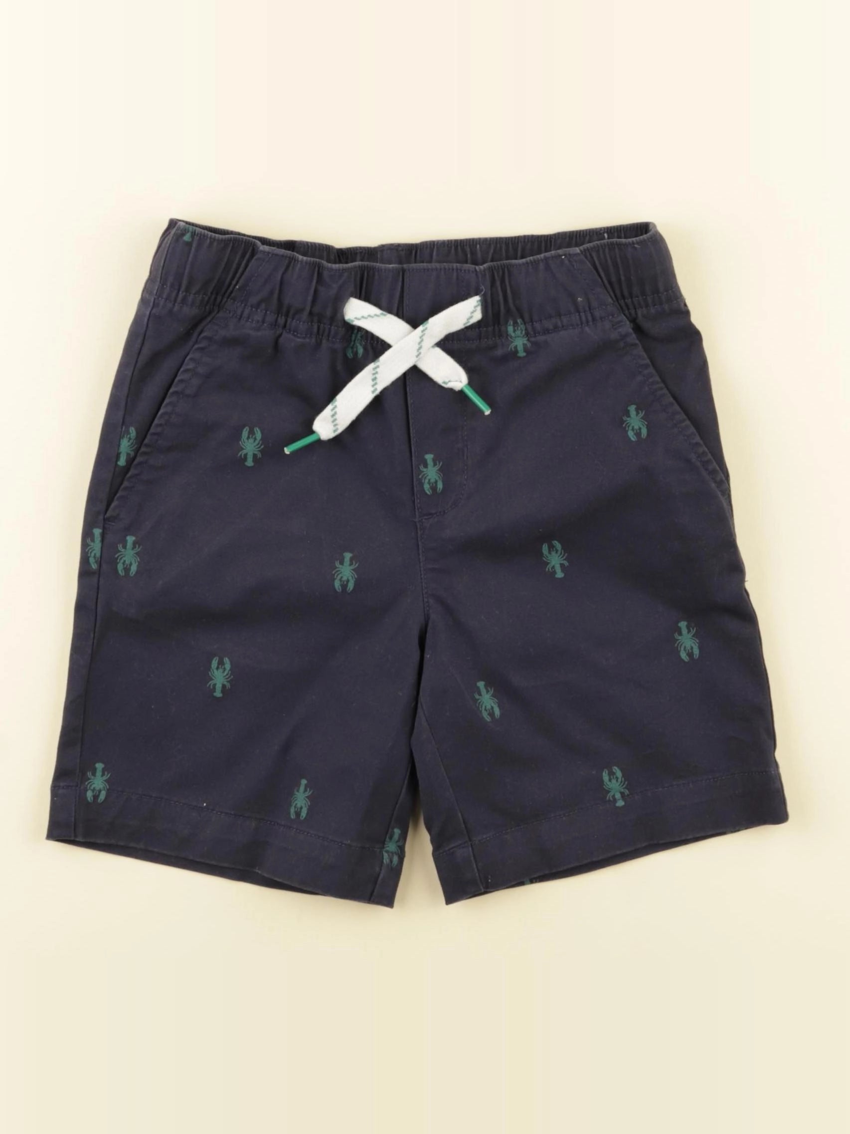 Monoprix - short bleu - 6 ans