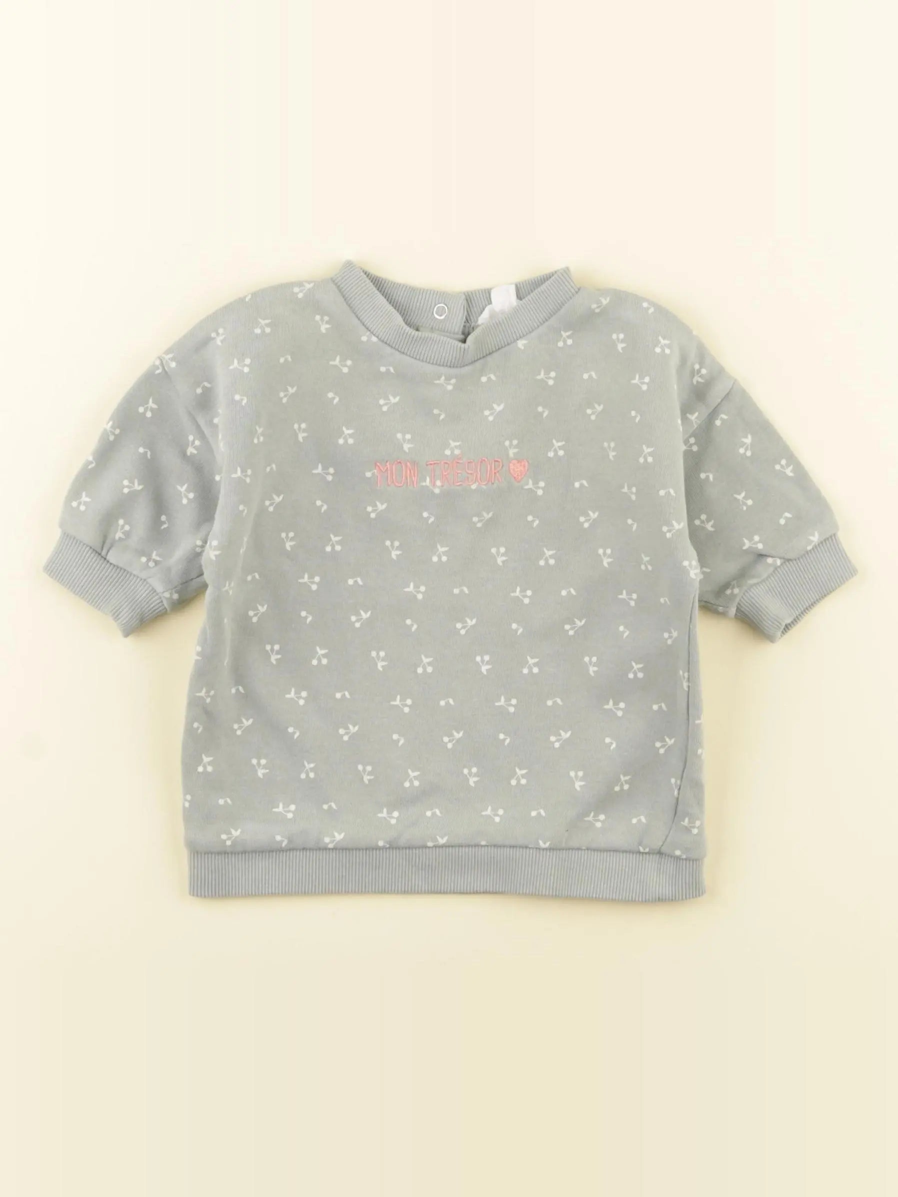 Vertbaudet - robe vert - 3 mois