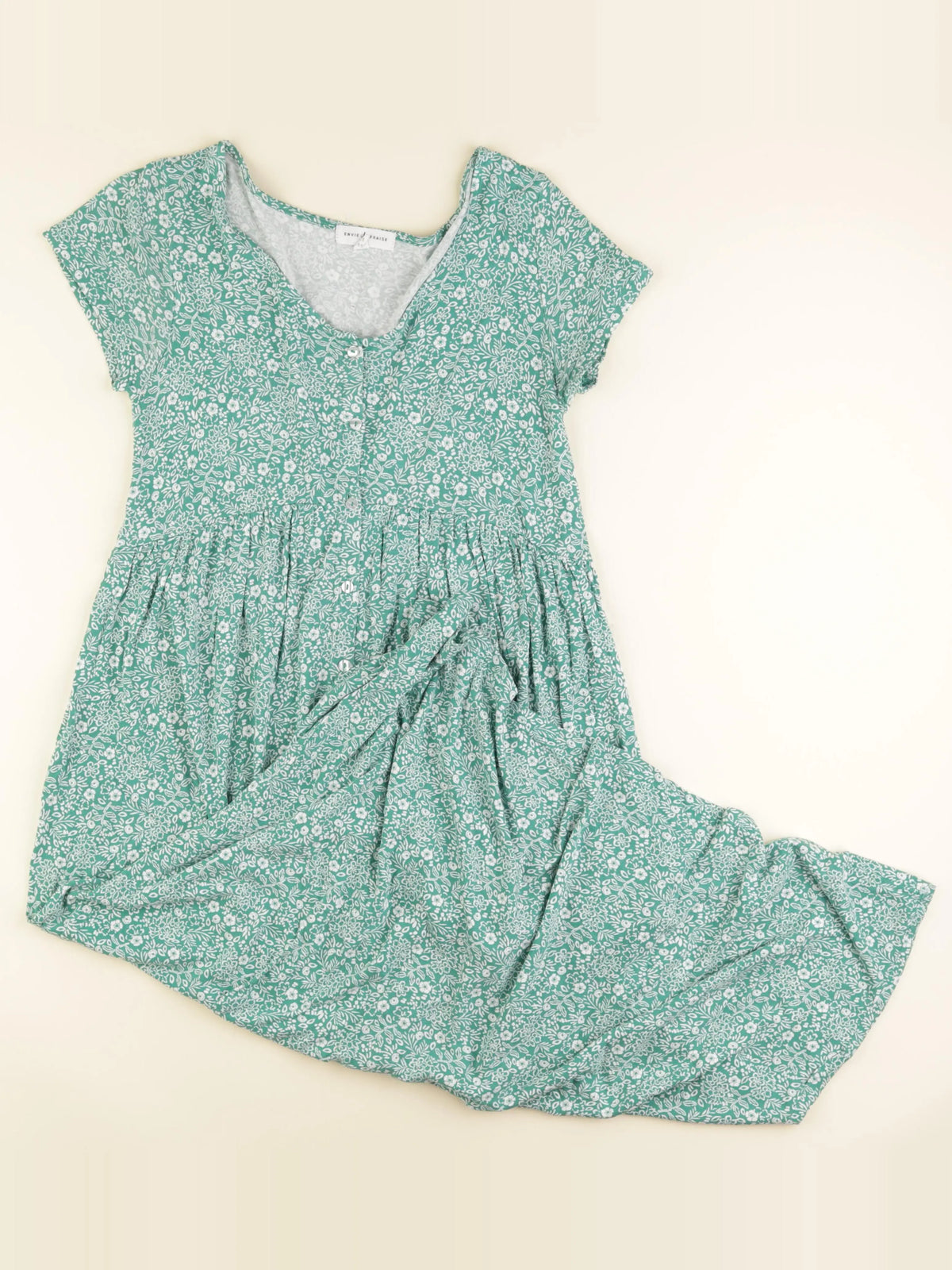 Envie de fraise - robe grossesse vert - 34 à 36