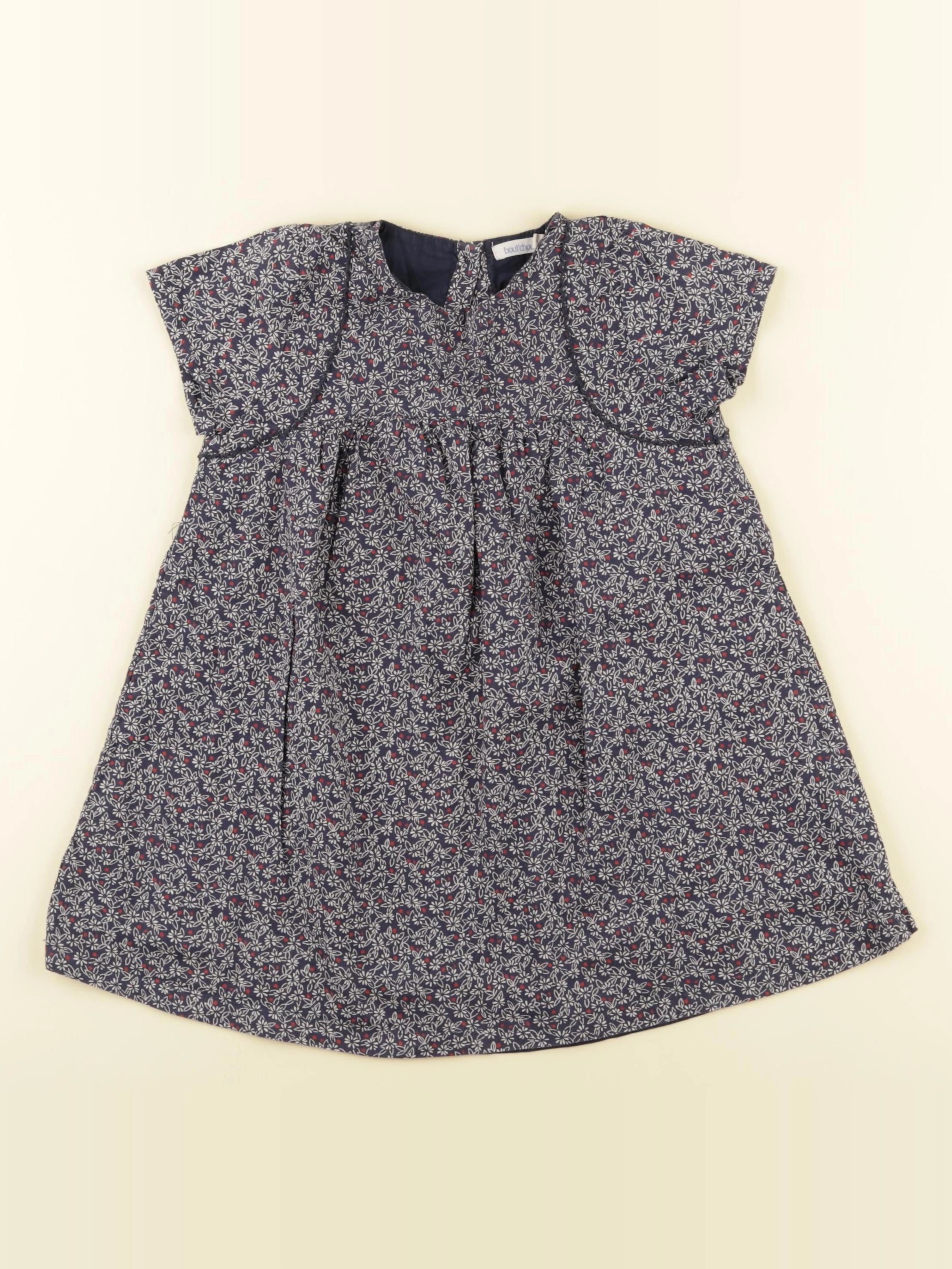 Boutchou - robe bleu - 24 mois