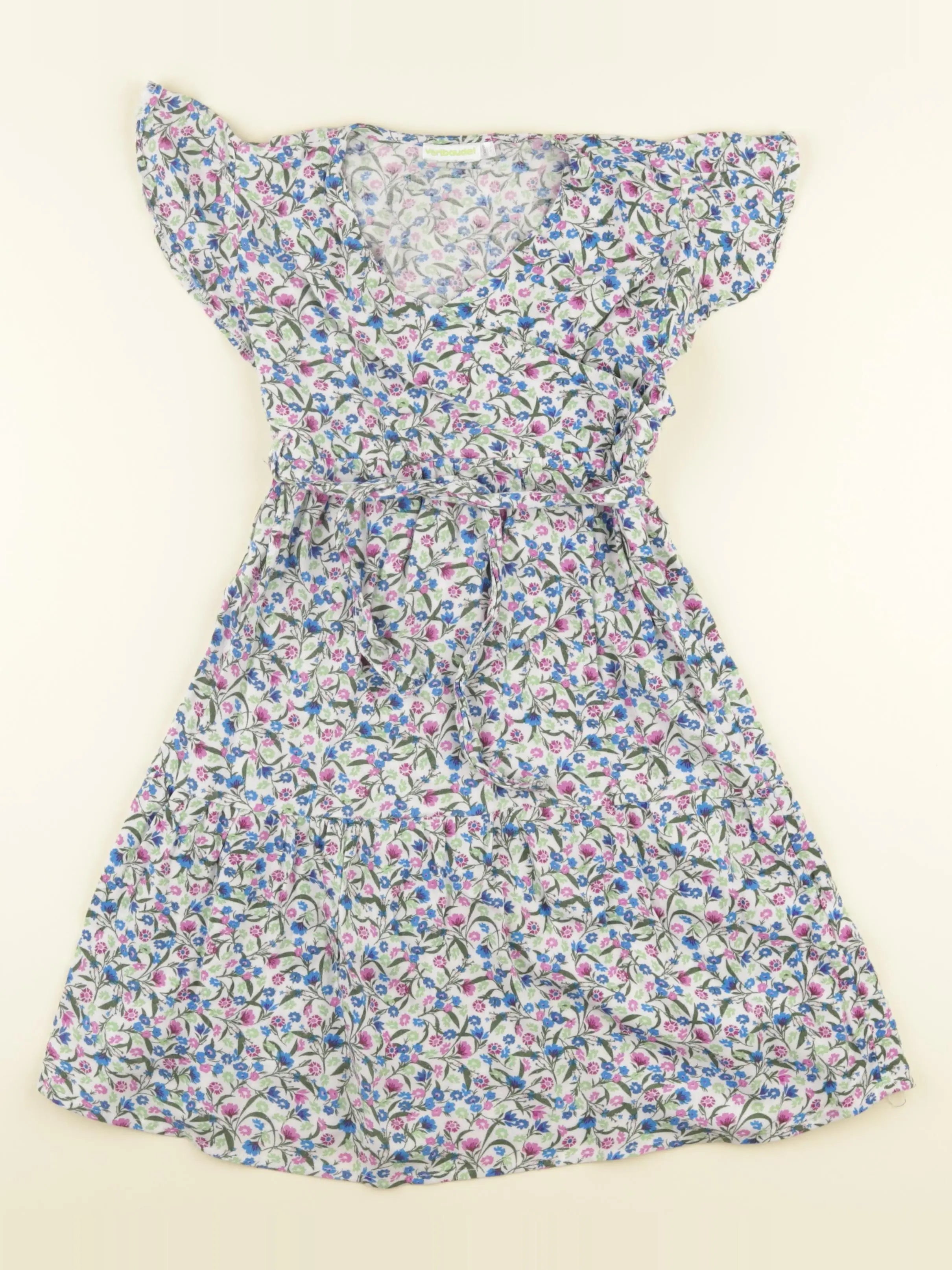 Vertbaudet - robe multicolore - 9 ans