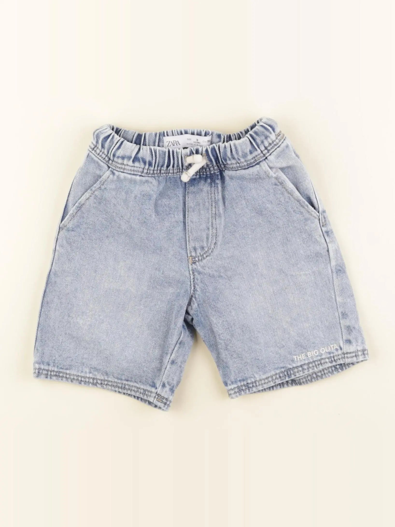 Zara - short bleu - 3 ans