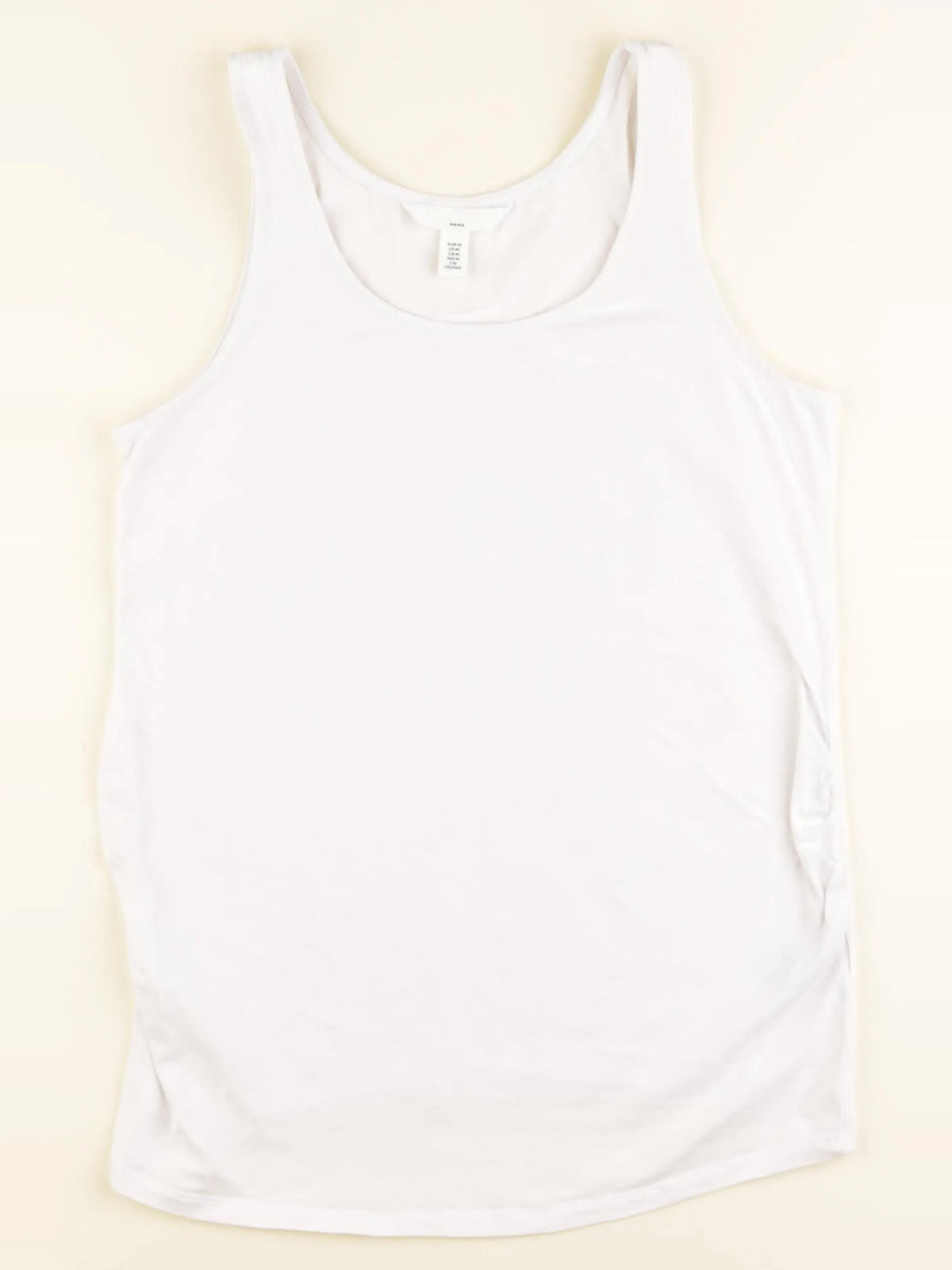 H&M - débardeur grossesse blanc - m