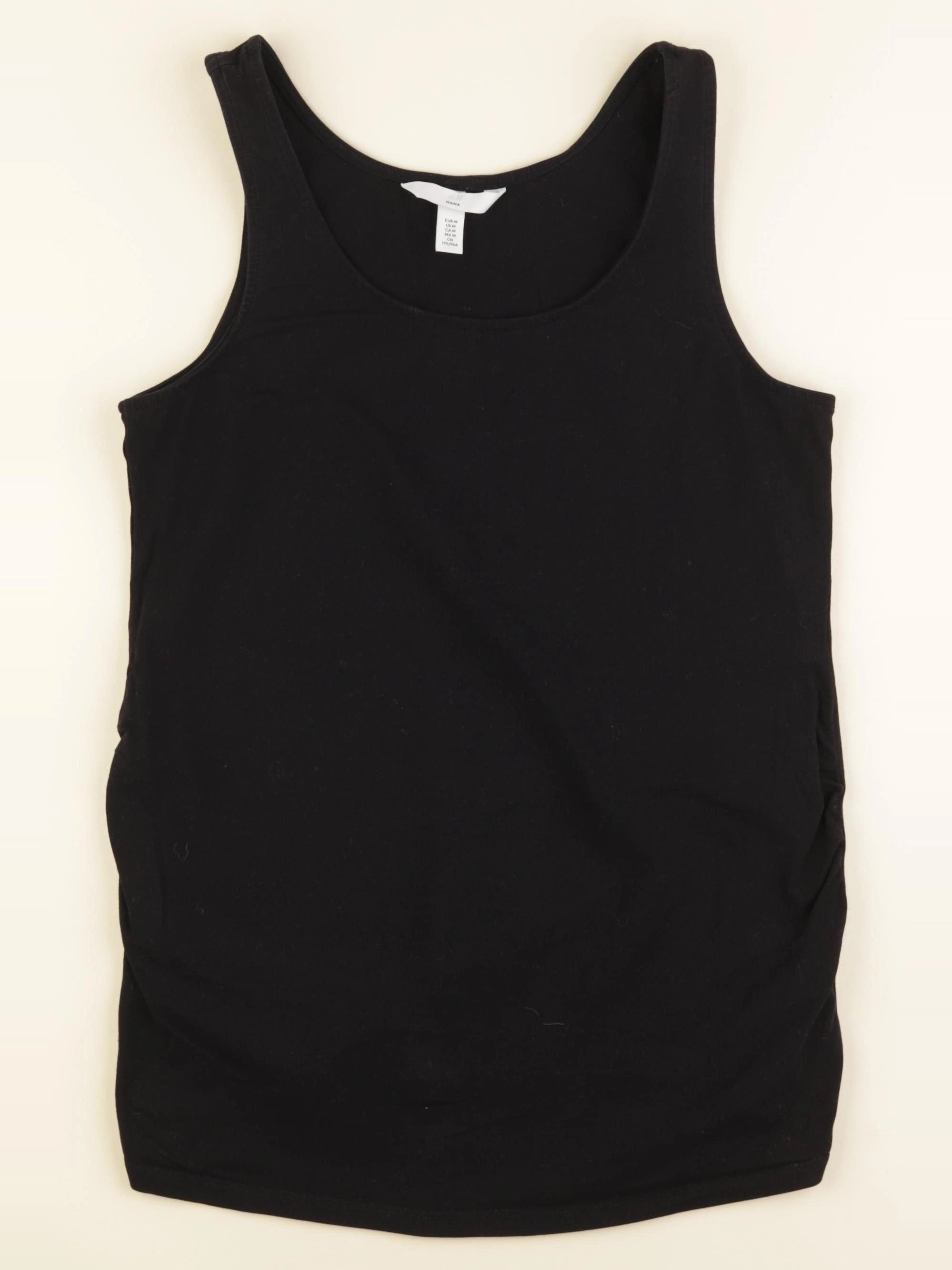 H&M - débardeur grossesse noir - m