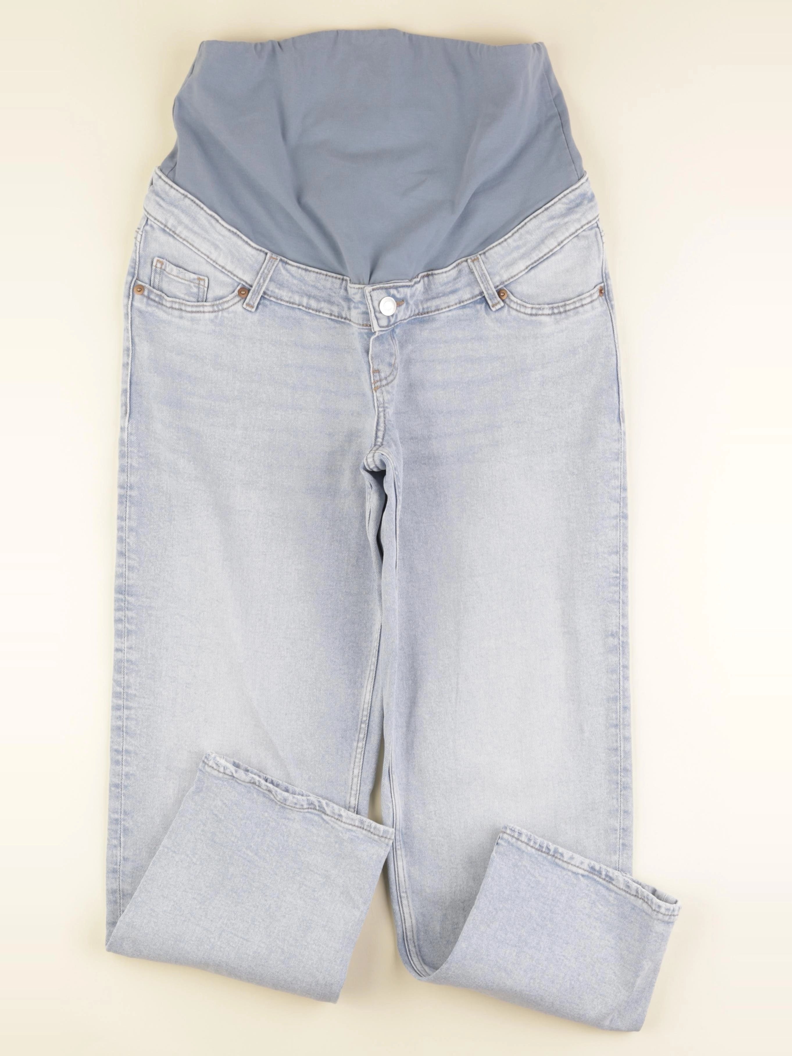 H&M - jean grossesse bleu - m