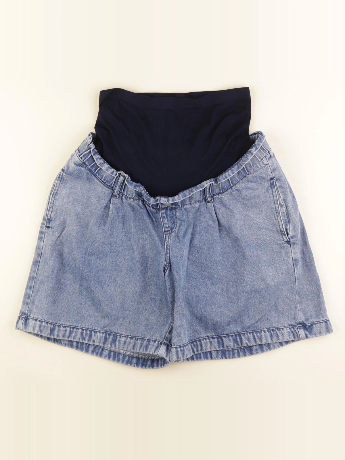 Envie de fraise - short grossesse bleu - 42