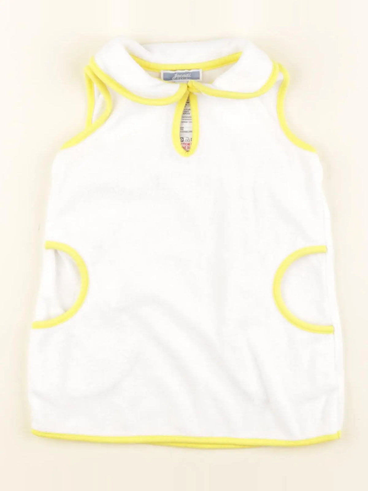Jacadi - robe éponge blanc - 12 mois